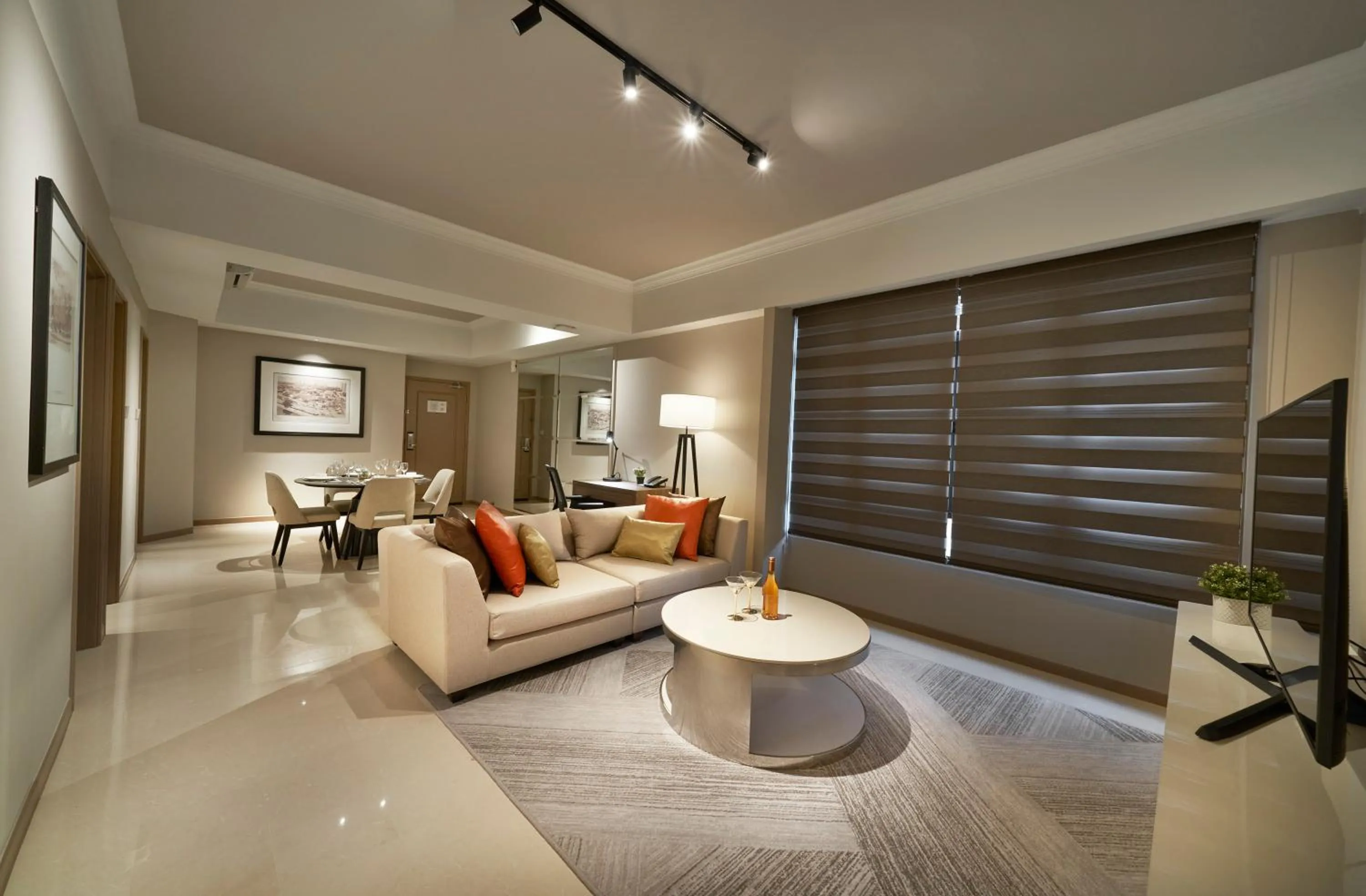 Living room in Great World Residences