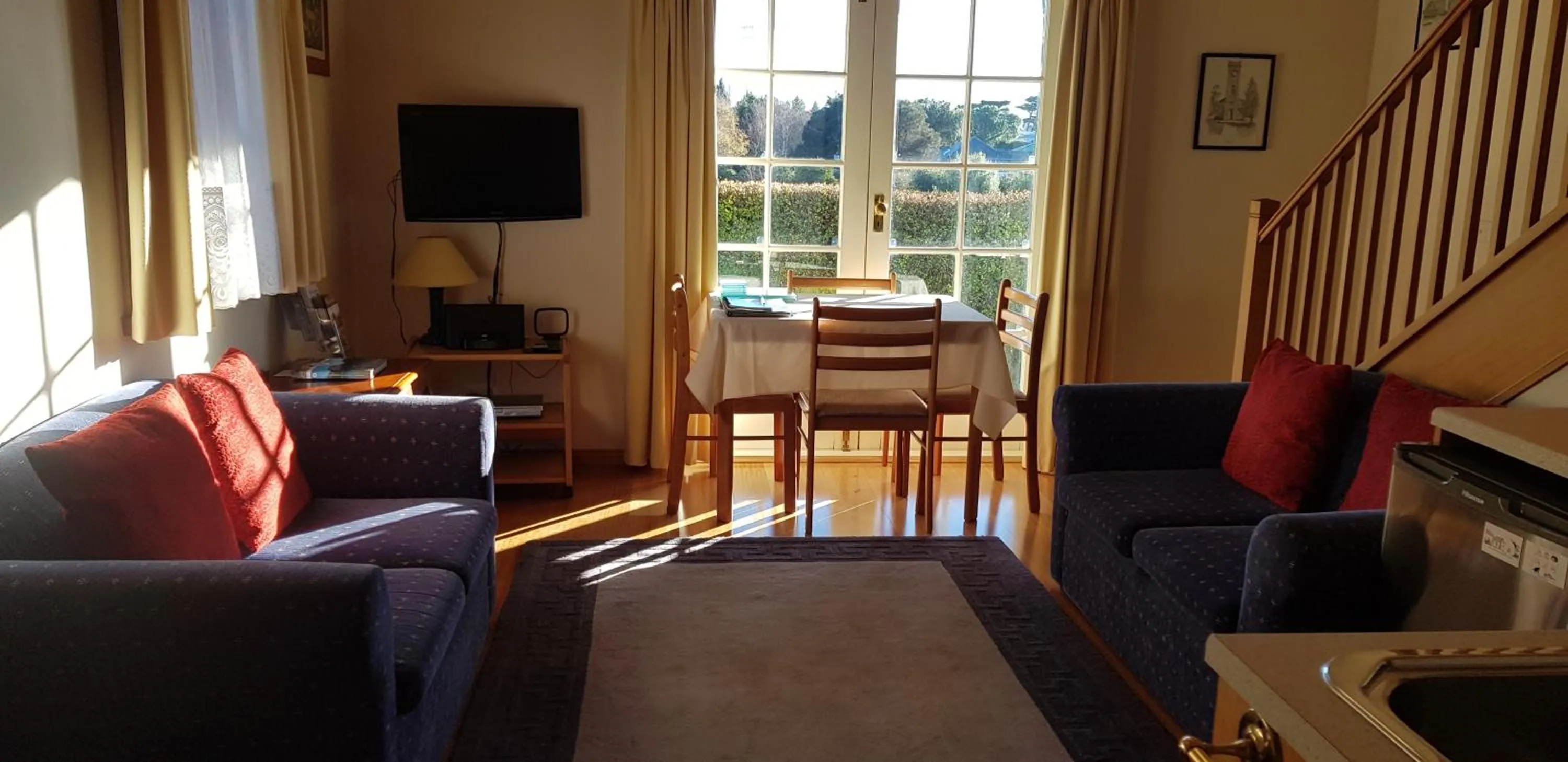 Living room in Richmond Barracks
