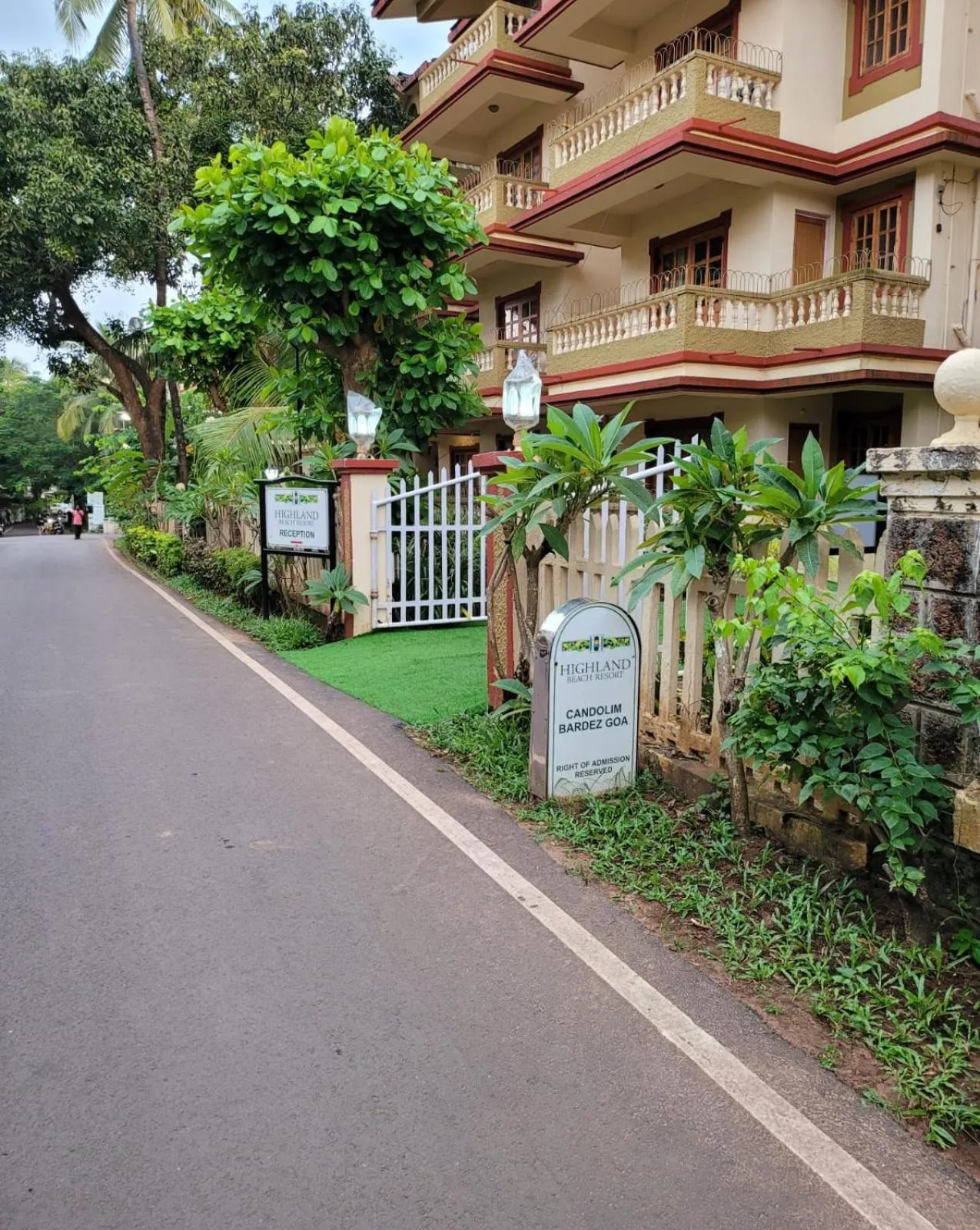 Property building in Lillywoods Highland Beach Resort- Candolim