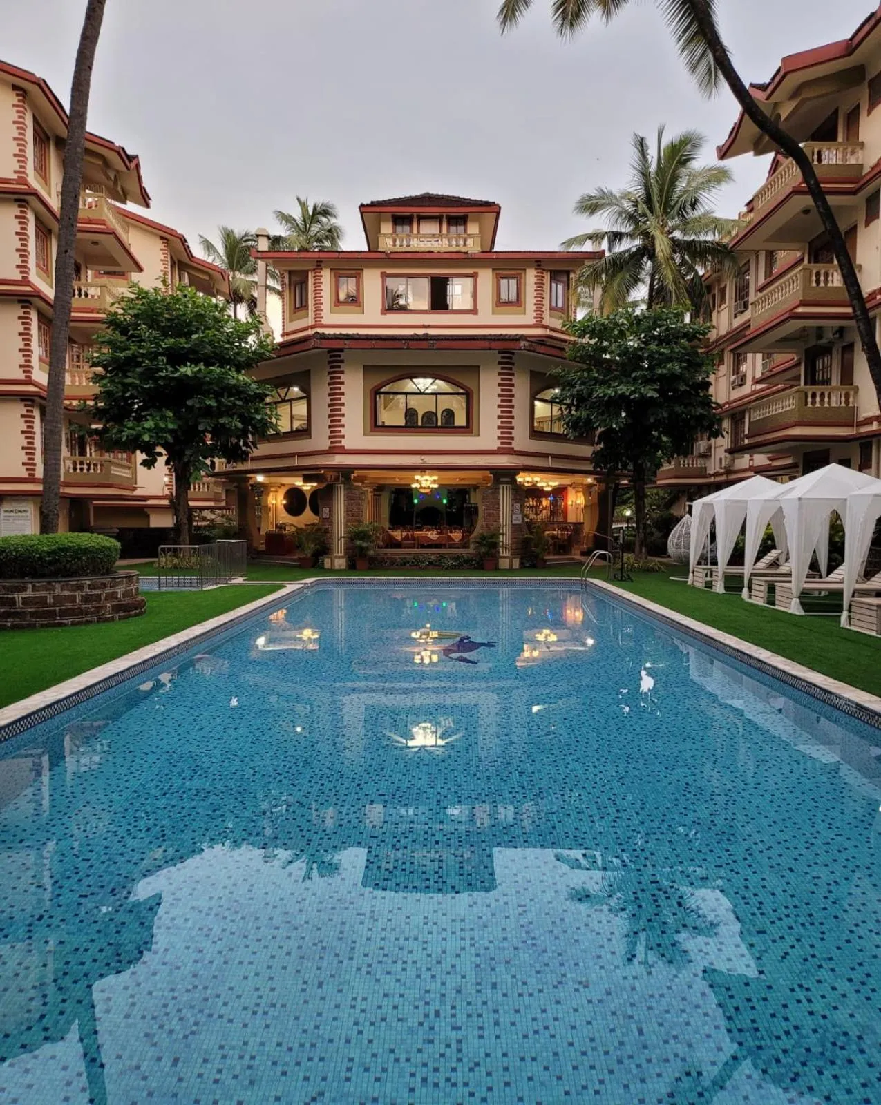 Property building in Lillywoods Highland Beach Resort- Candolim