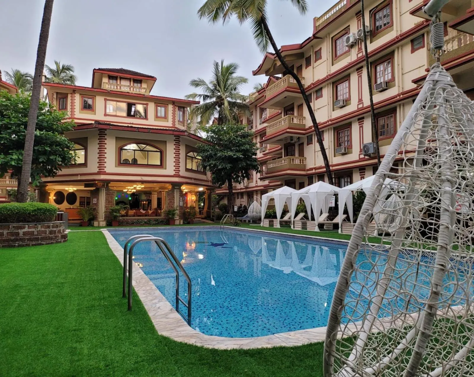 Property building in Lillywoods Highland Beach Resort- Candolim