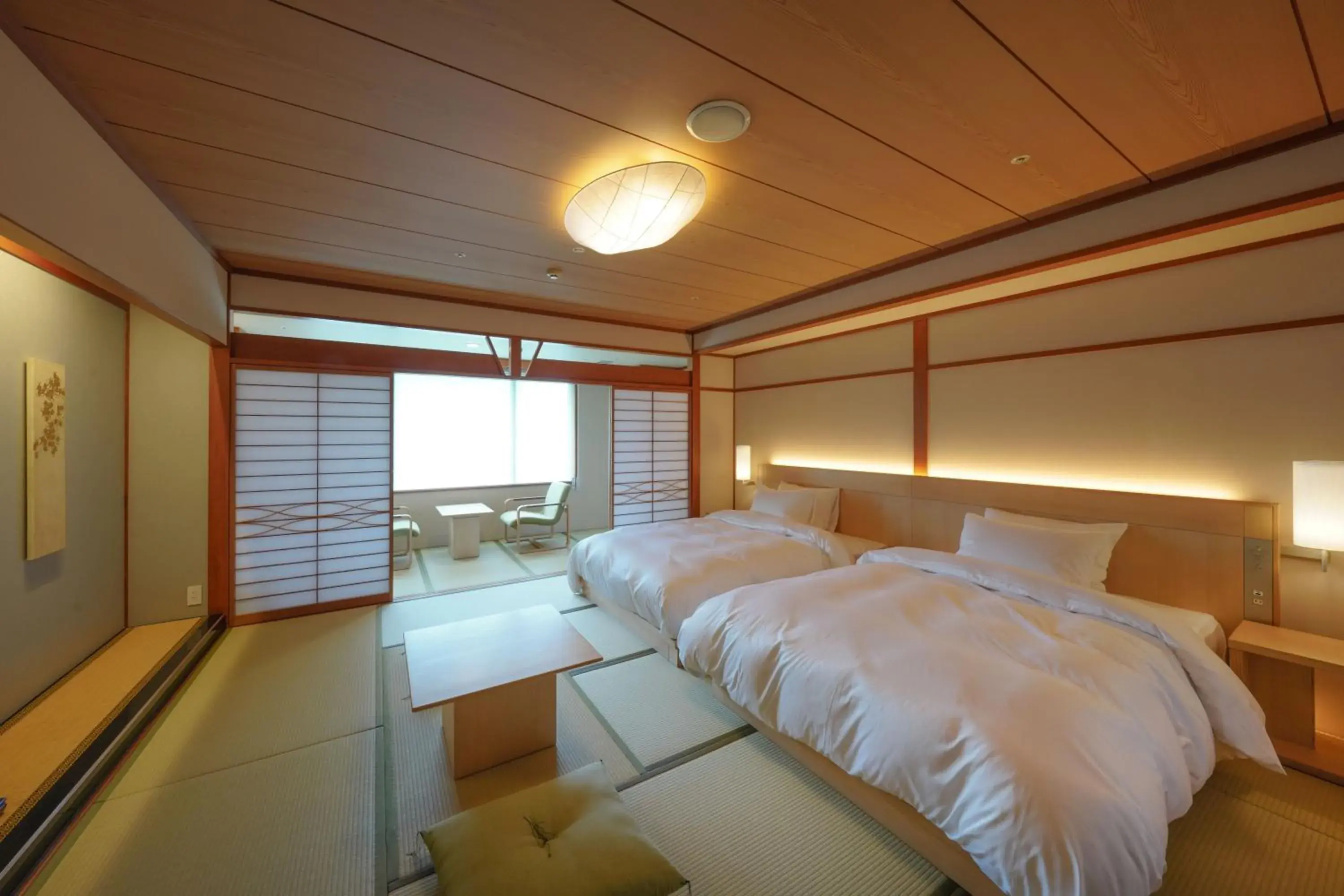 Bed in Hotel Gyokusen Bed in Hotel Gyokusen