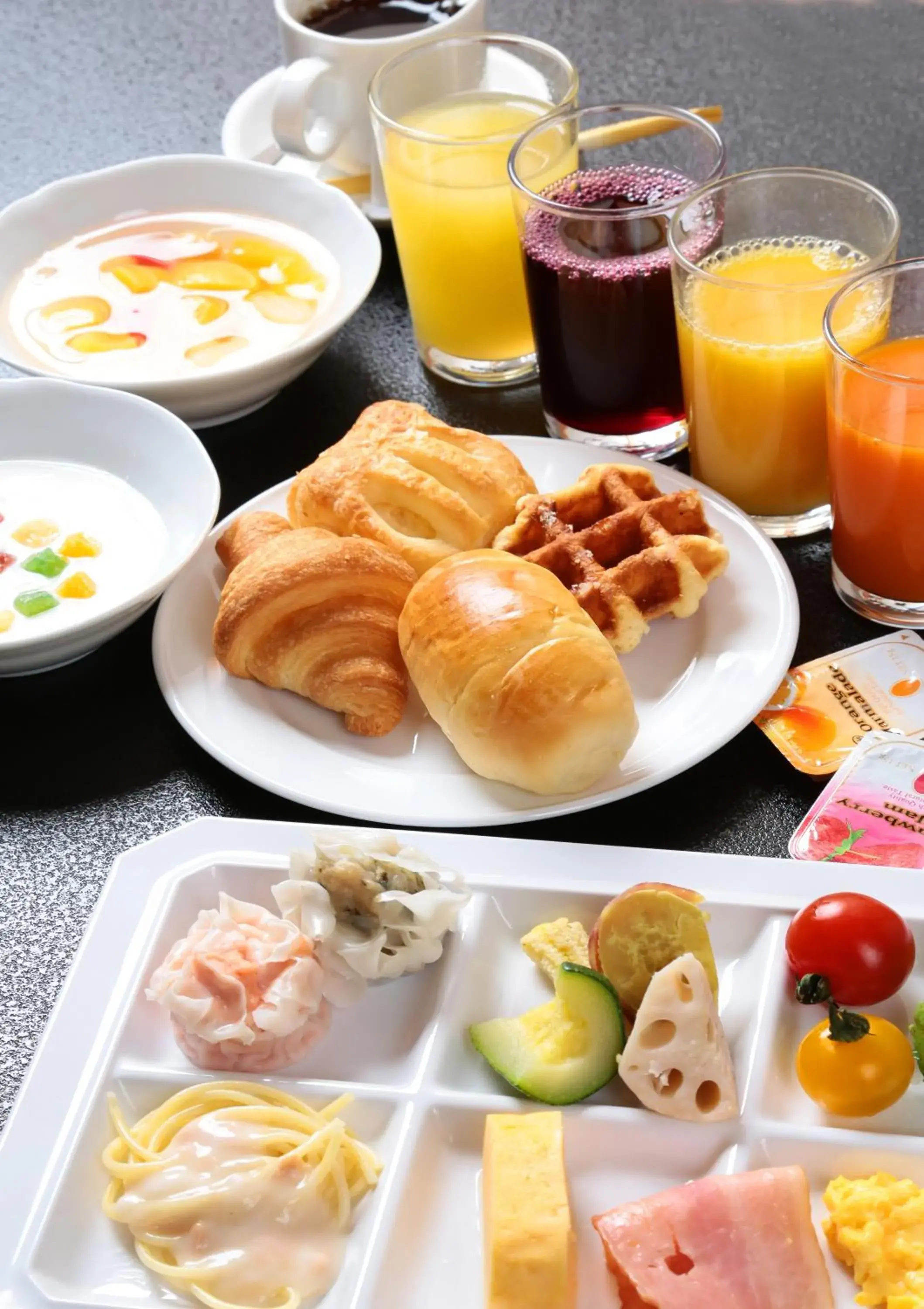 Breakfast in Hotel Gyokusen Breakfast in Hotel Gyokusen