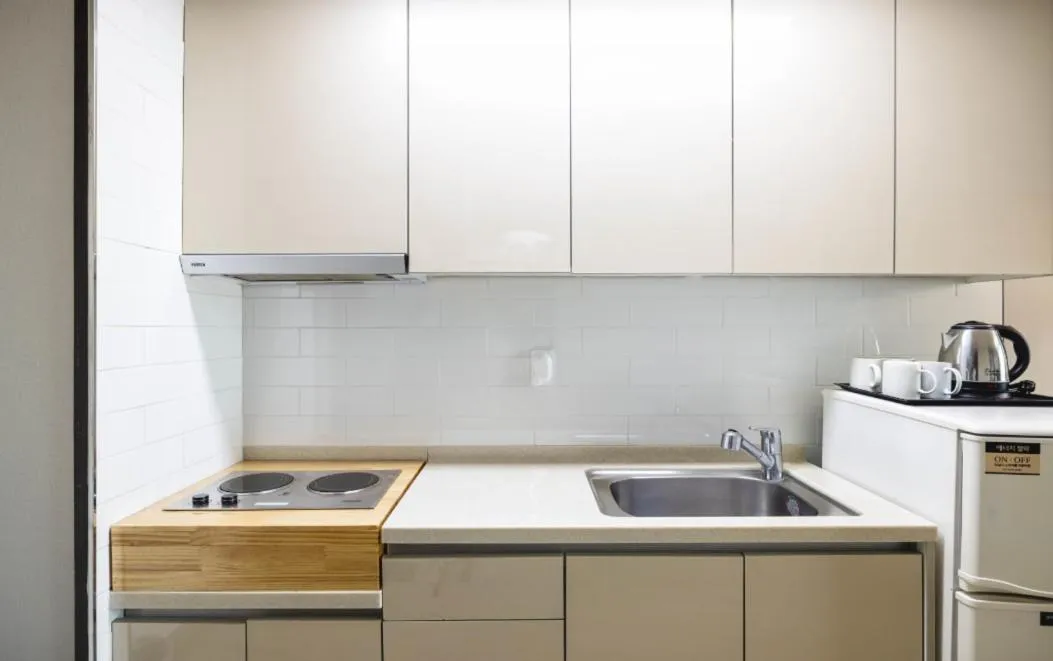 Kitchen or kitchenette in KensingtonResort JirisanNamwon