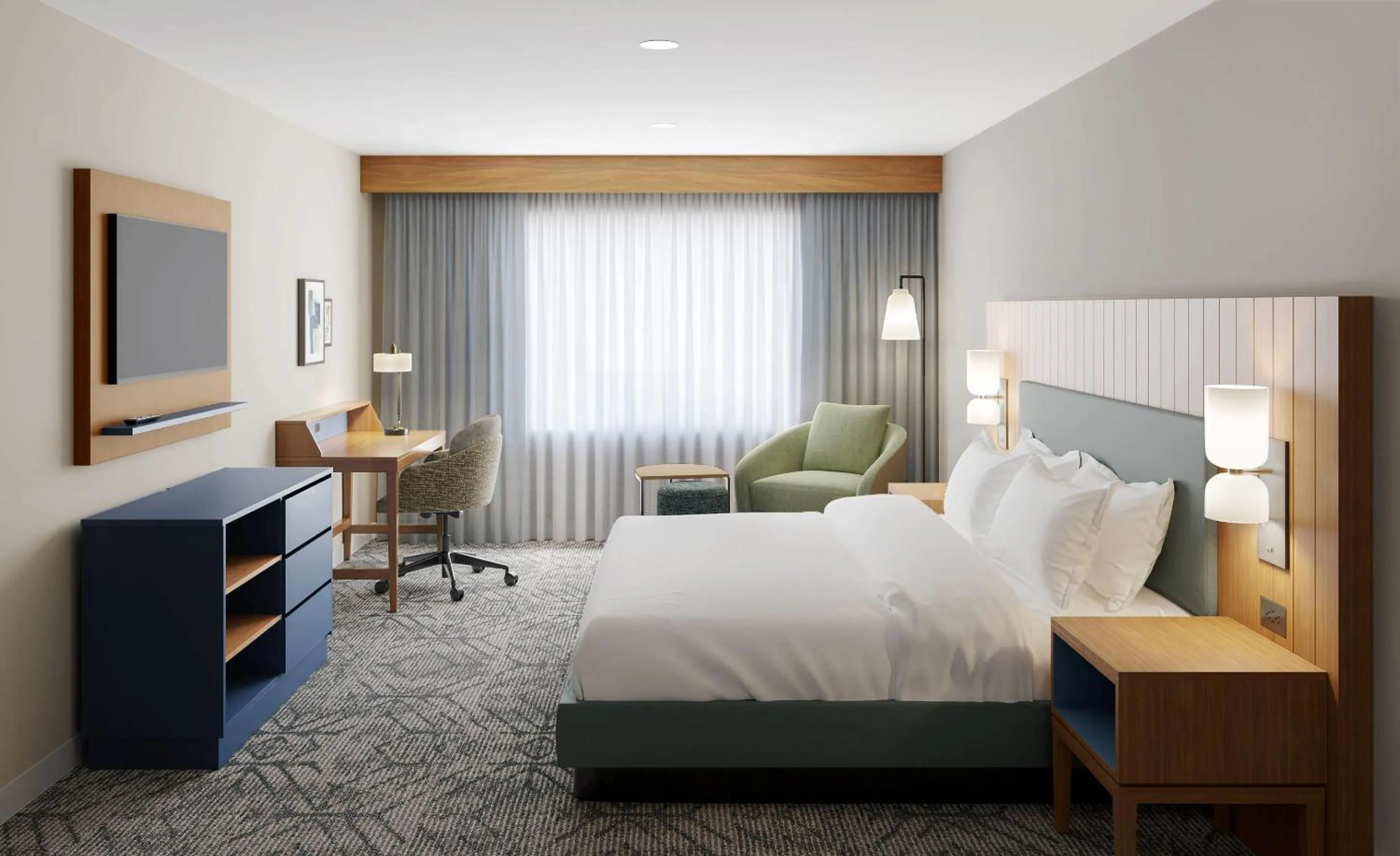 Bedroom, Bed in Country Inn & Suites by Radisson, Amarillo Central