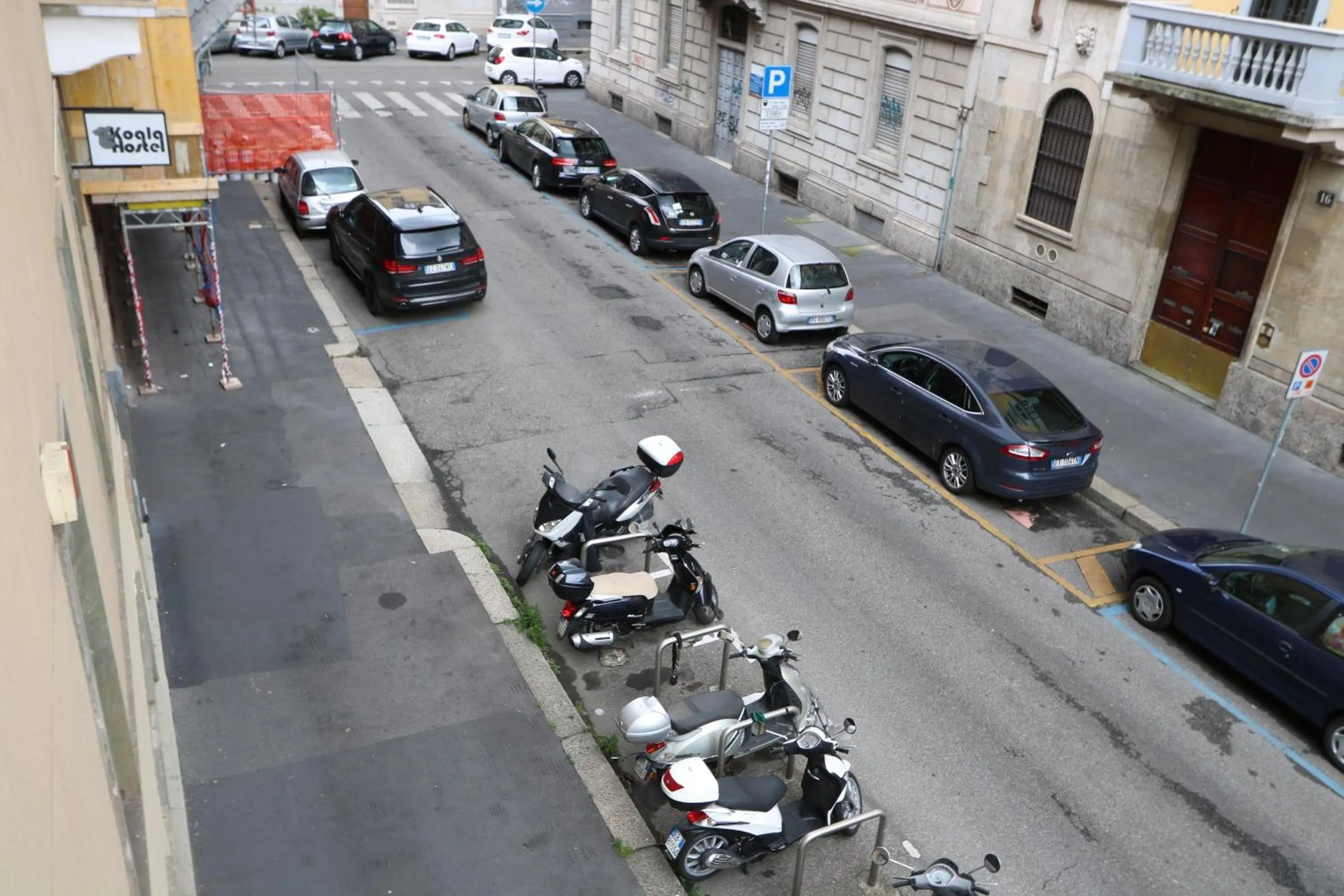 Property building in Panda Hostel