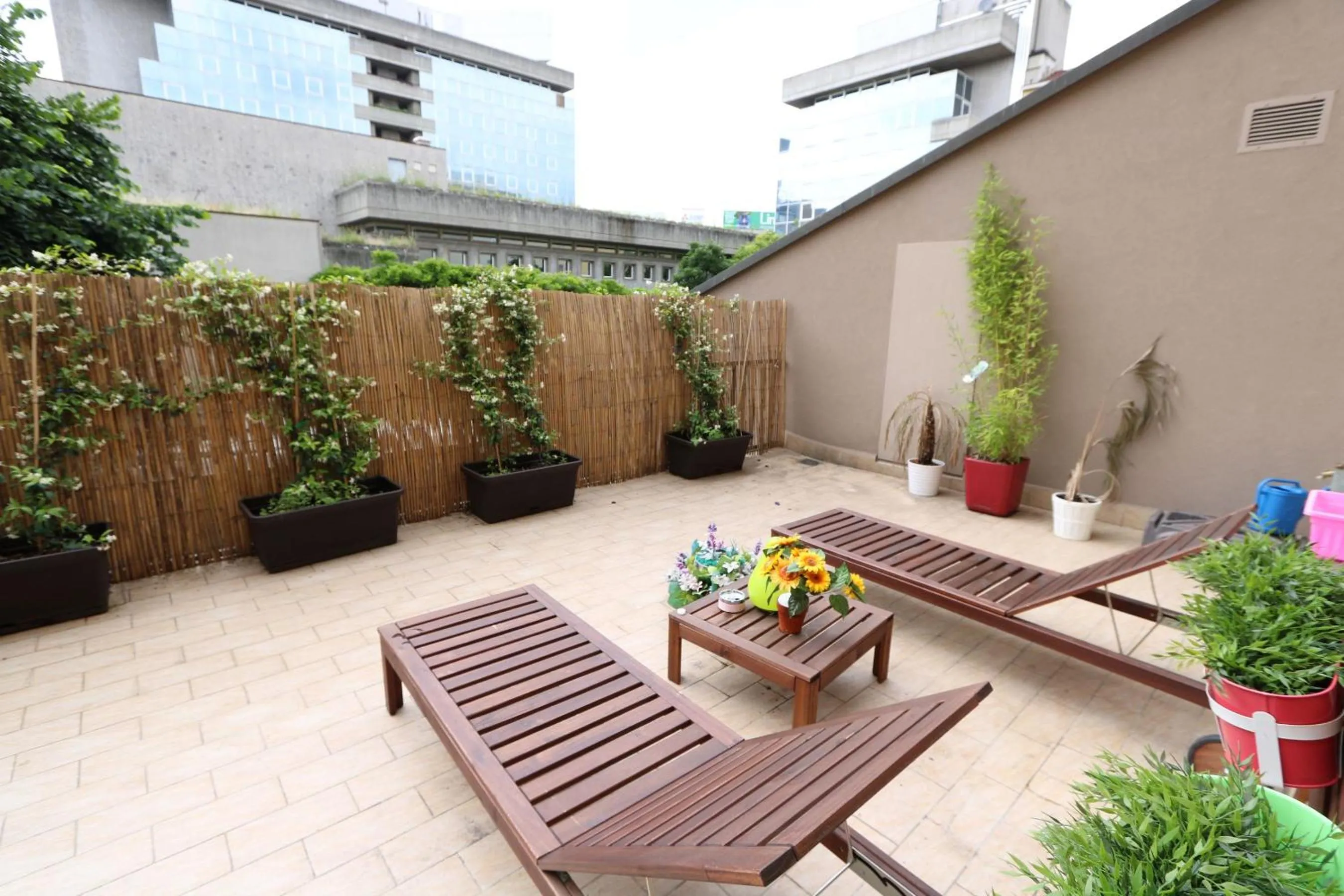 Balcony/Terrace in Panda Hostel