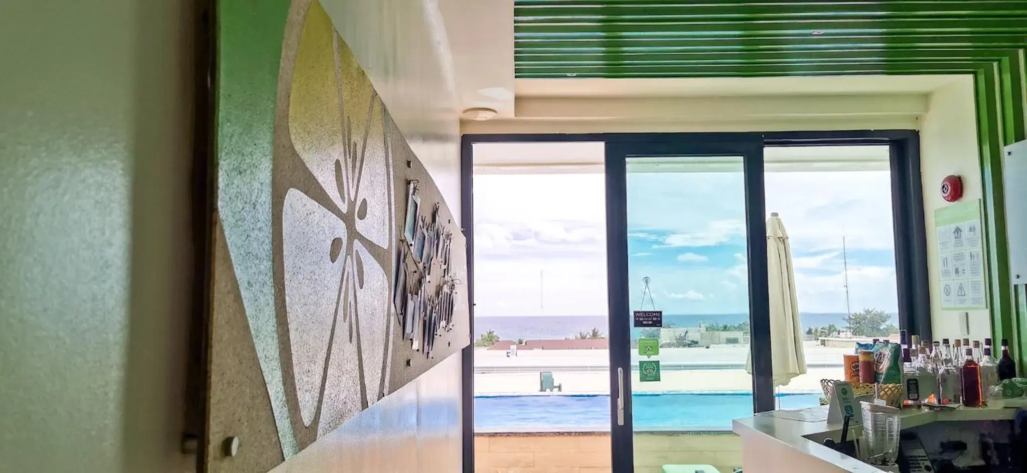 Pool view in Lime Hotel Boracay Pool view in Lime Hotel Boracay