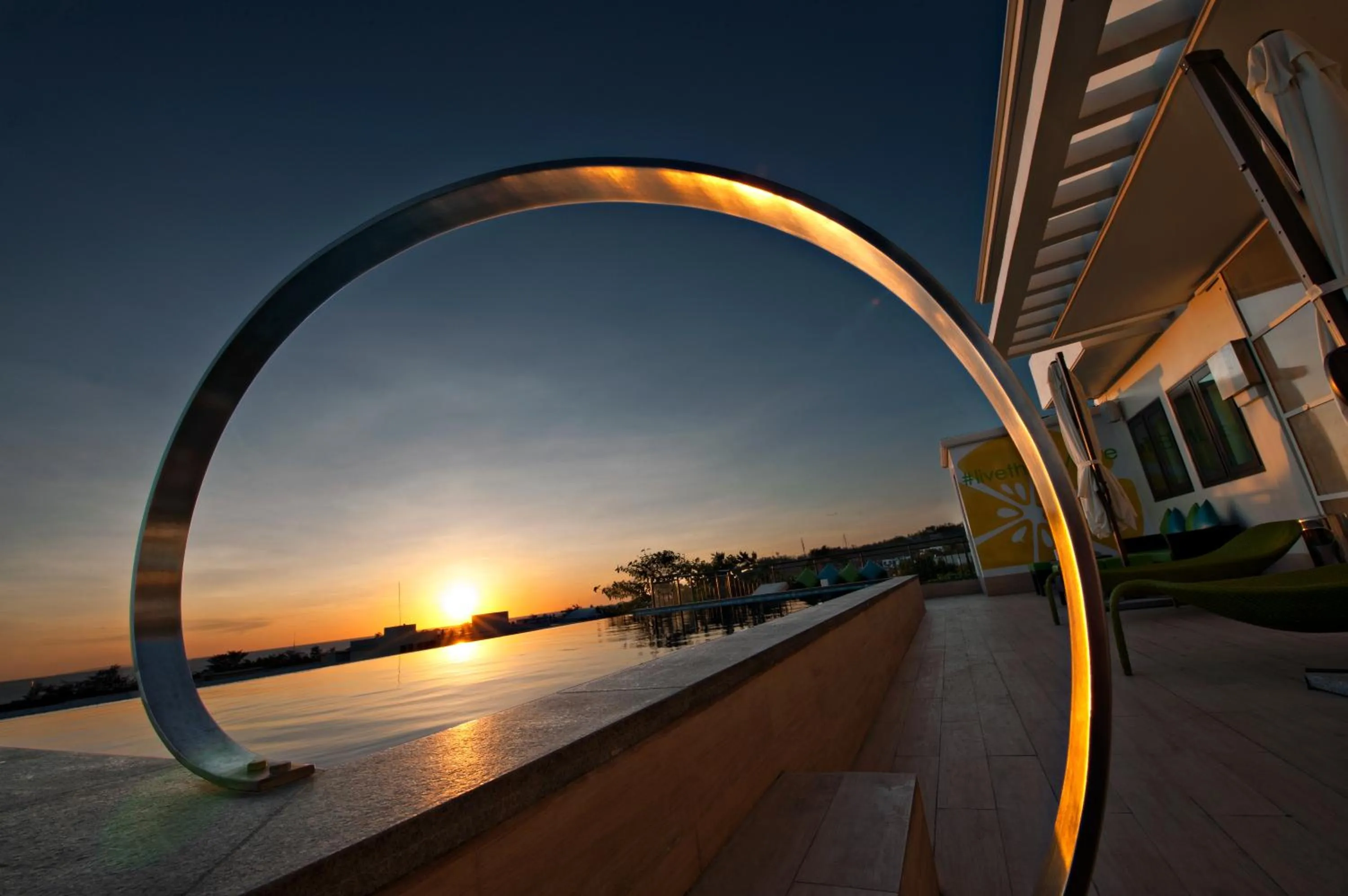 Balcony/Terrace in Lime Hotel Boracay