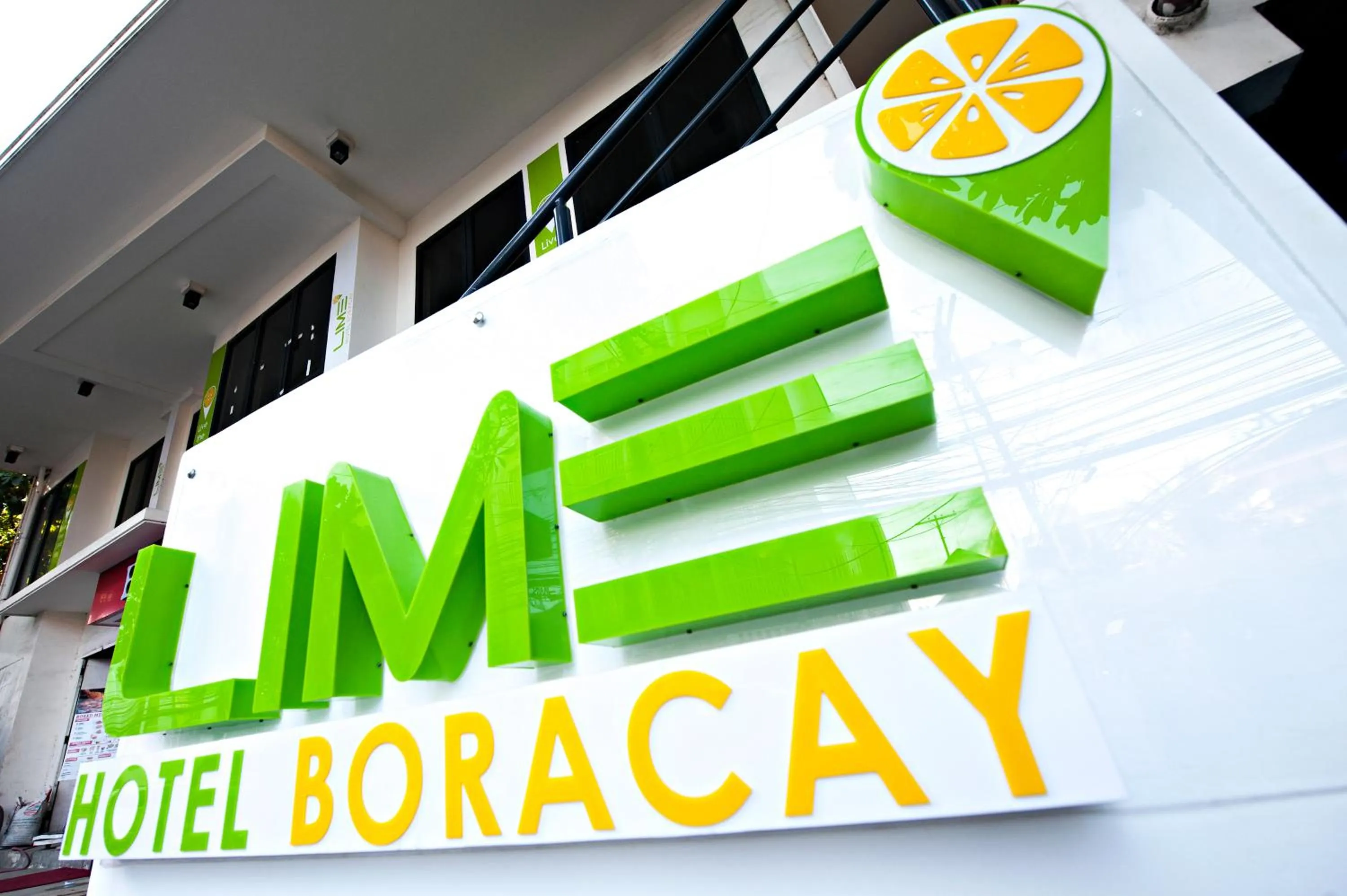 Property logo or sign in Lime Hotel Boracay