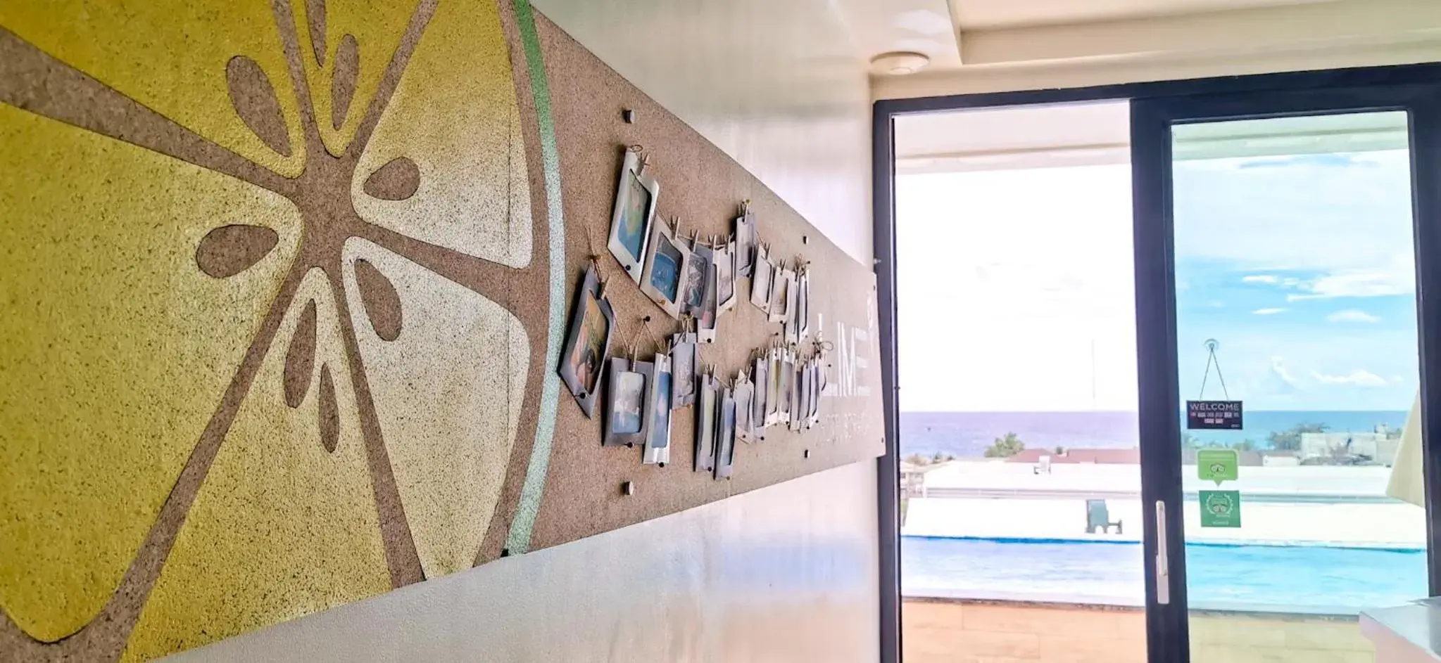 Pool view in Lime Hotel Boracay Pool view in Lime Hotel Boracay