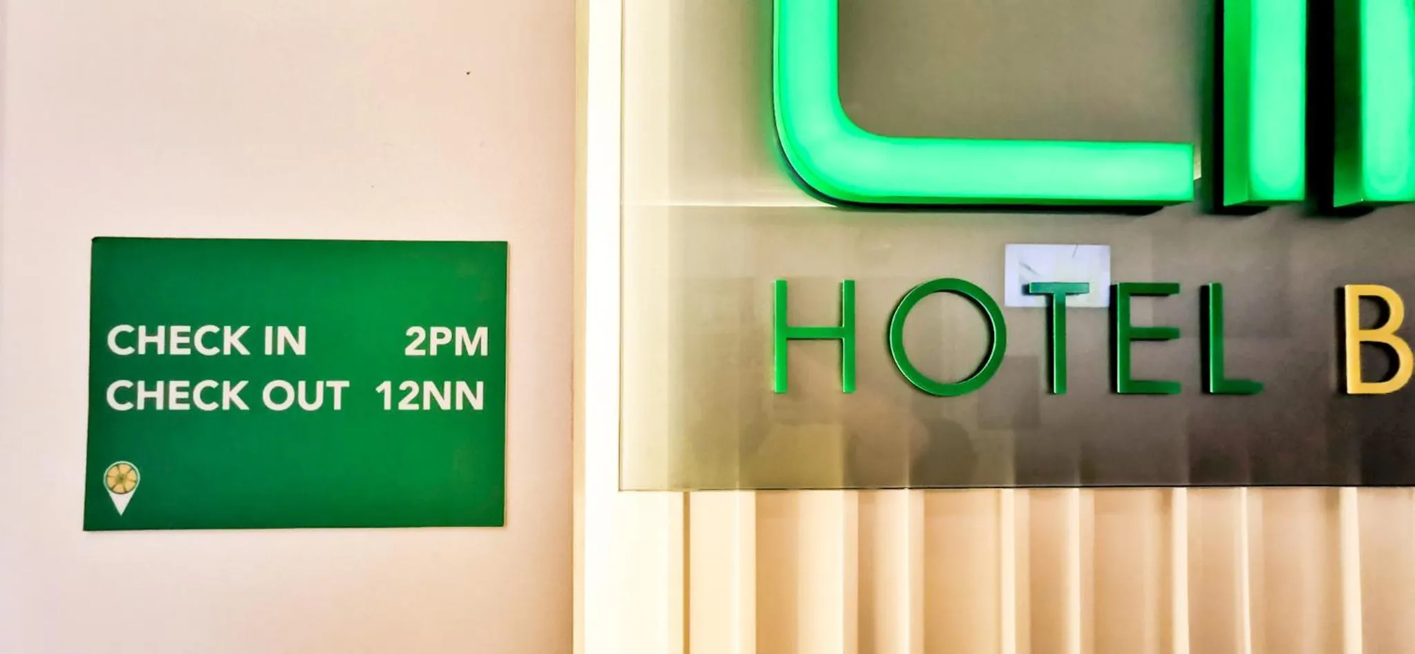 Property logo or sign in Lime Hotel Boracay