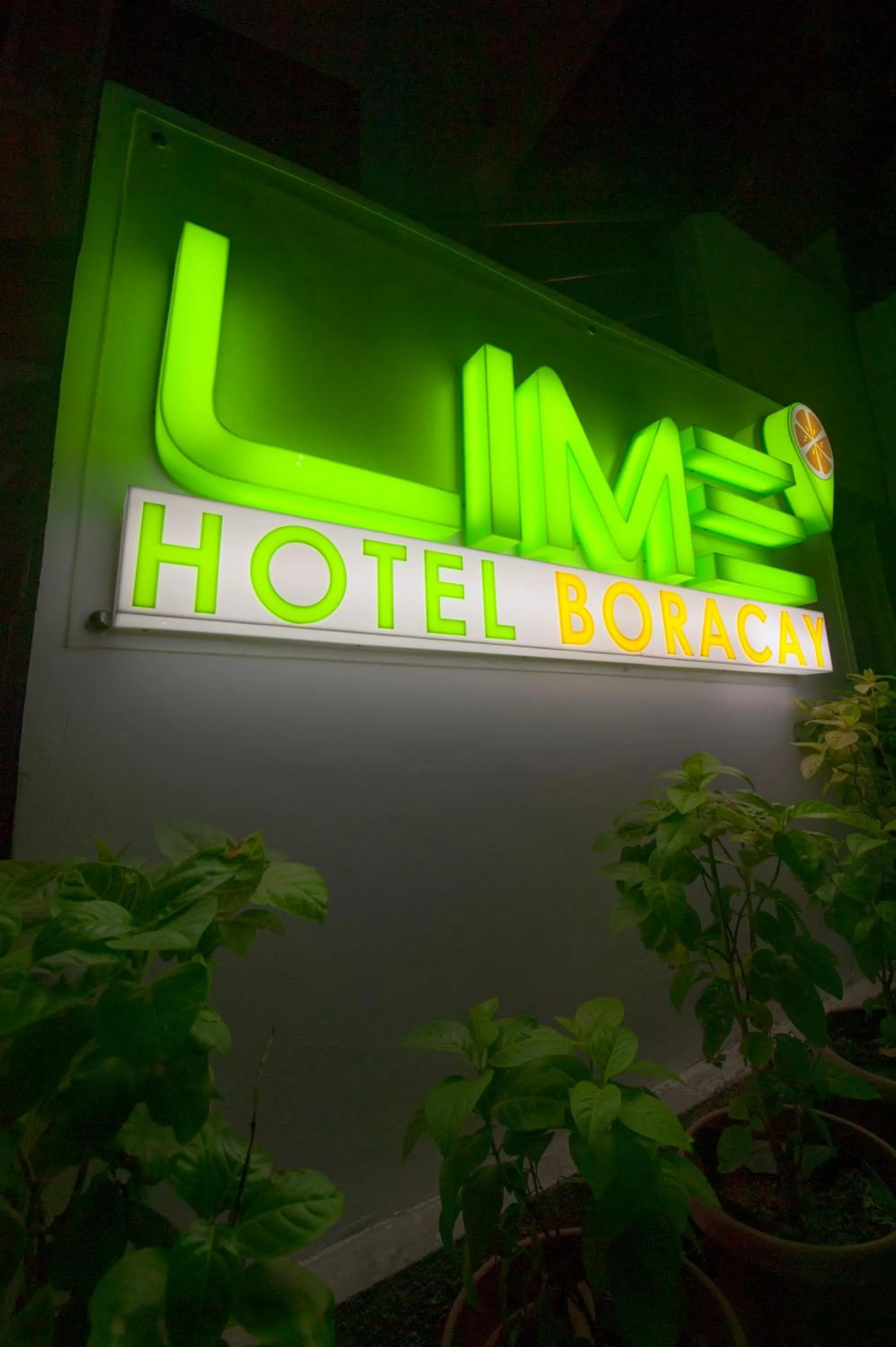 Property logo or sign in Lime Hotel Boracay