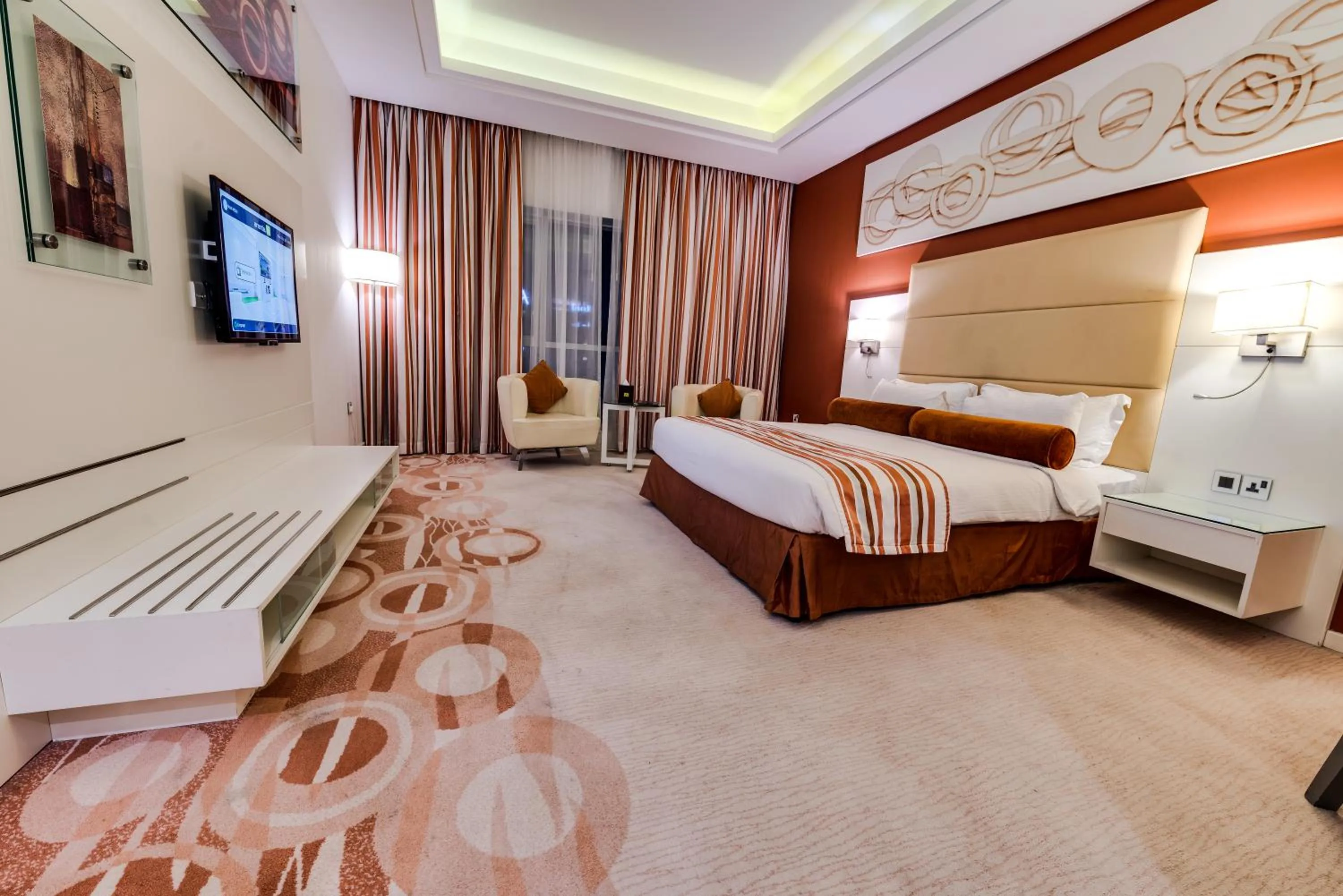 Bed in Golden Tulip Downtown Abu Dhabi