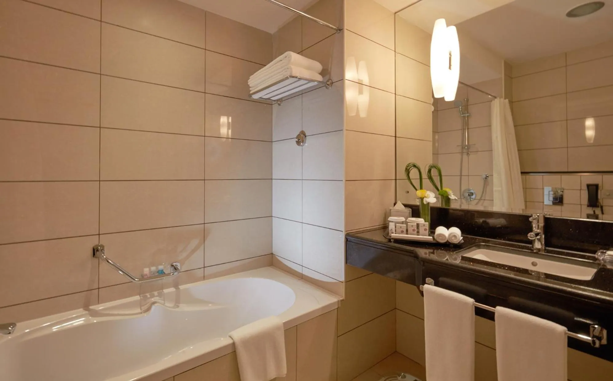 Shower in Golden Tulip Downtown Abu Dhabi