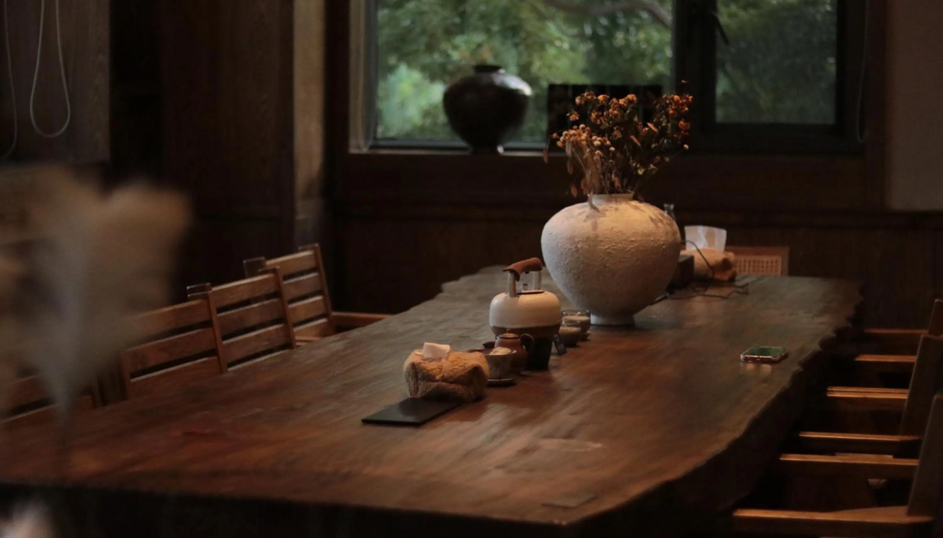 Dining area in Shishe Spring Designer Homestay