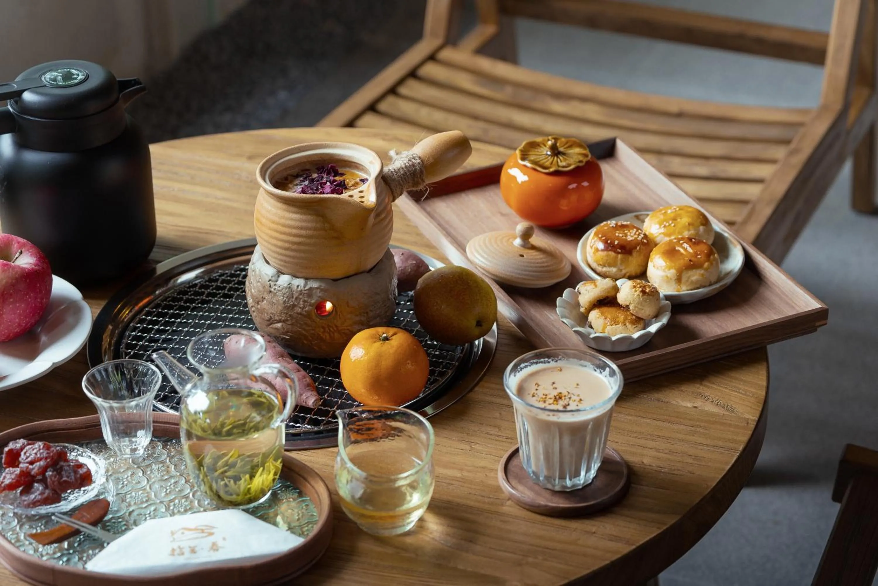 Food and drinks in Shishe Spring Designer Homestay