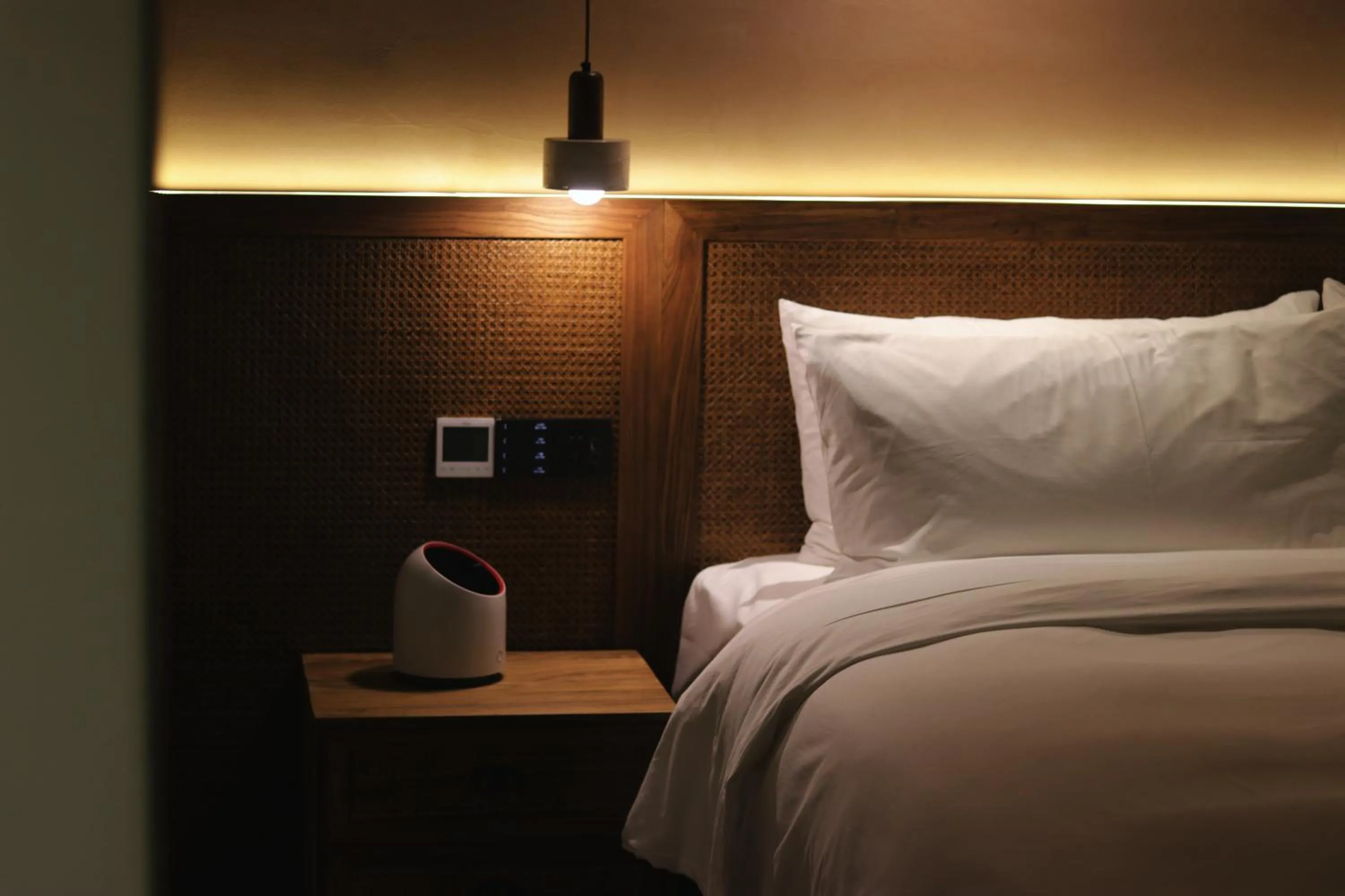 Bed in Shishe Spring Designer Homestay