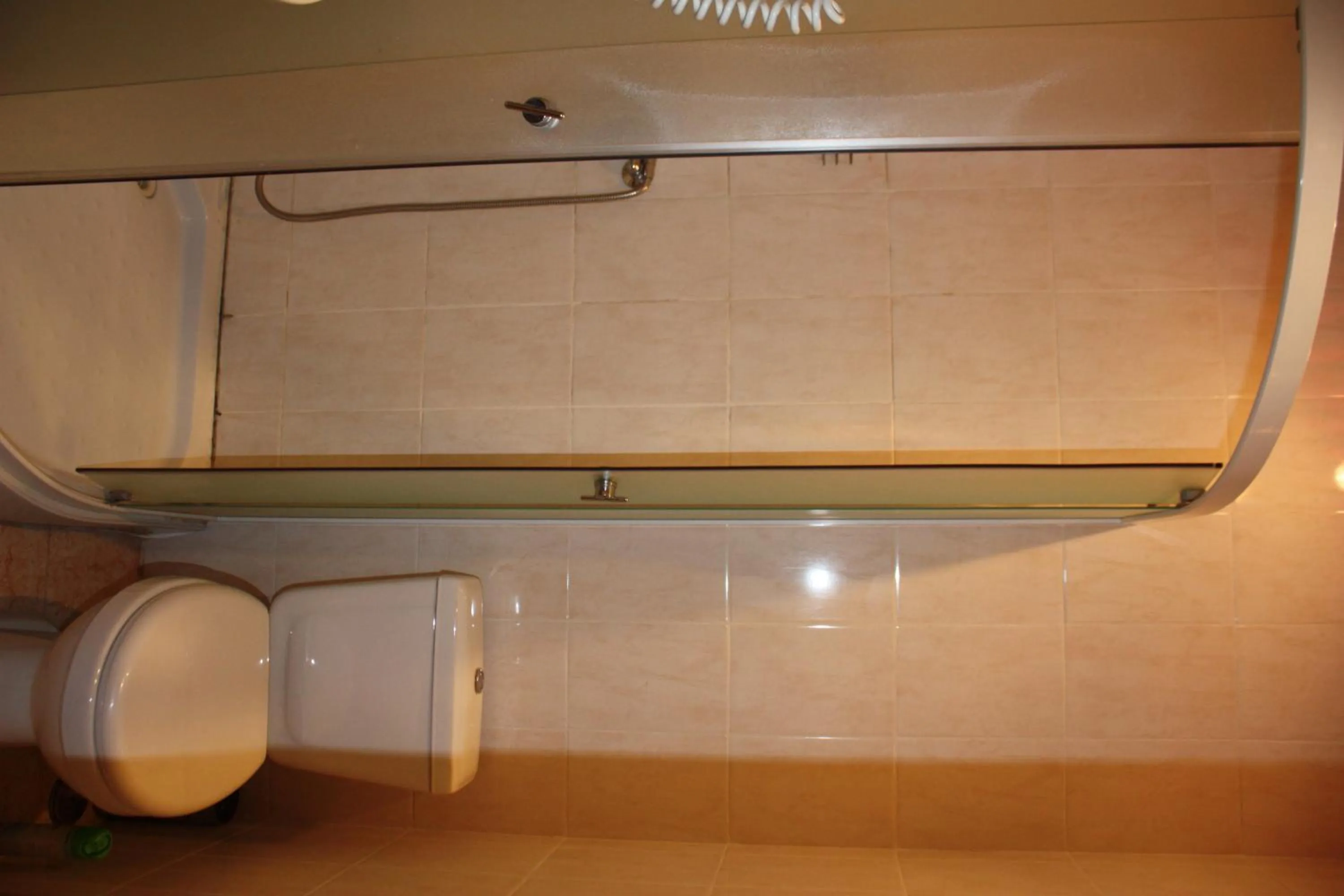 Toilet in motel Pid Strihoyu