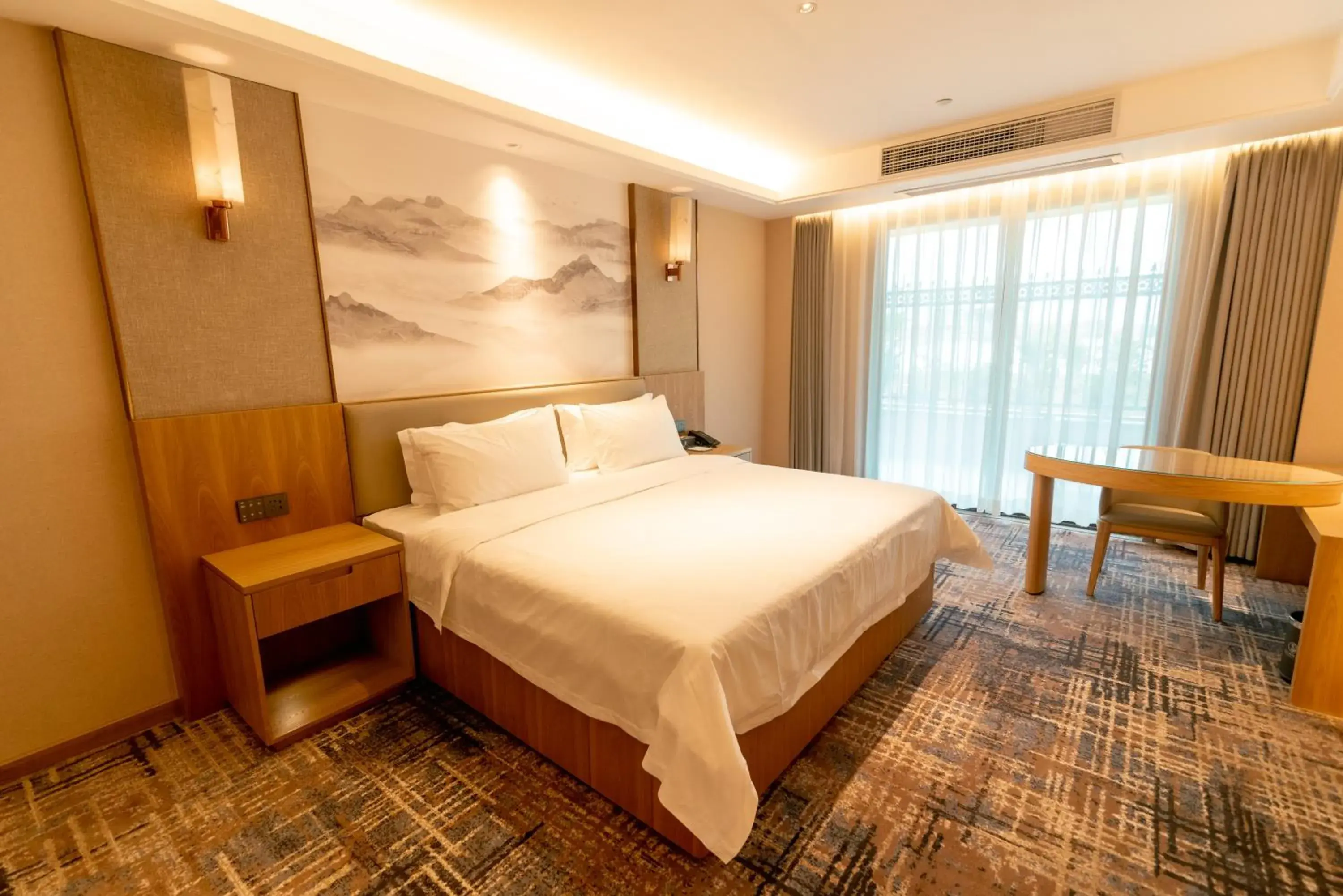 Bedroom, Bed in ShengDa International Hotel Bedroom, Bed in ShengDa International Hotel