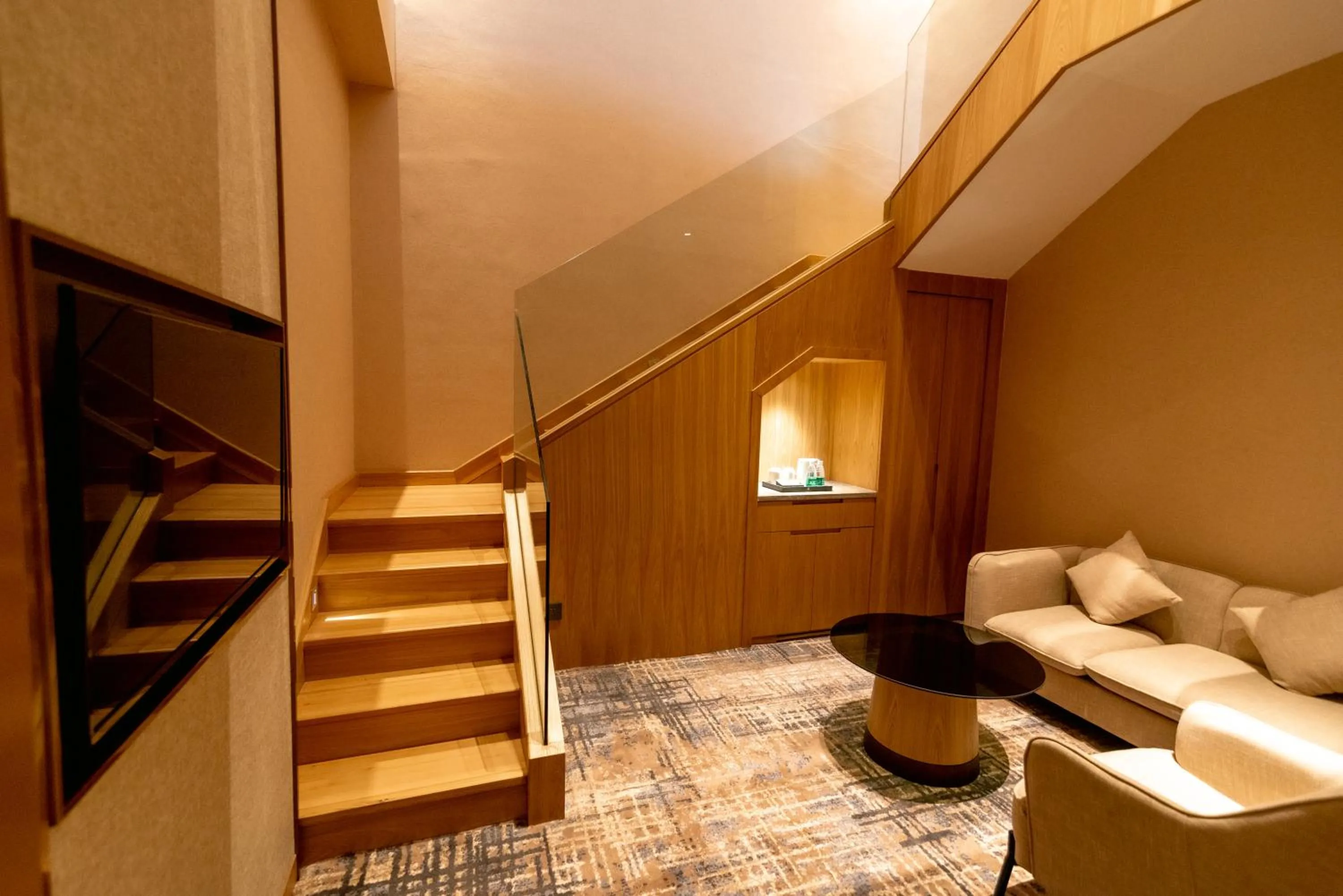 Living room in ShengDa International Hotel