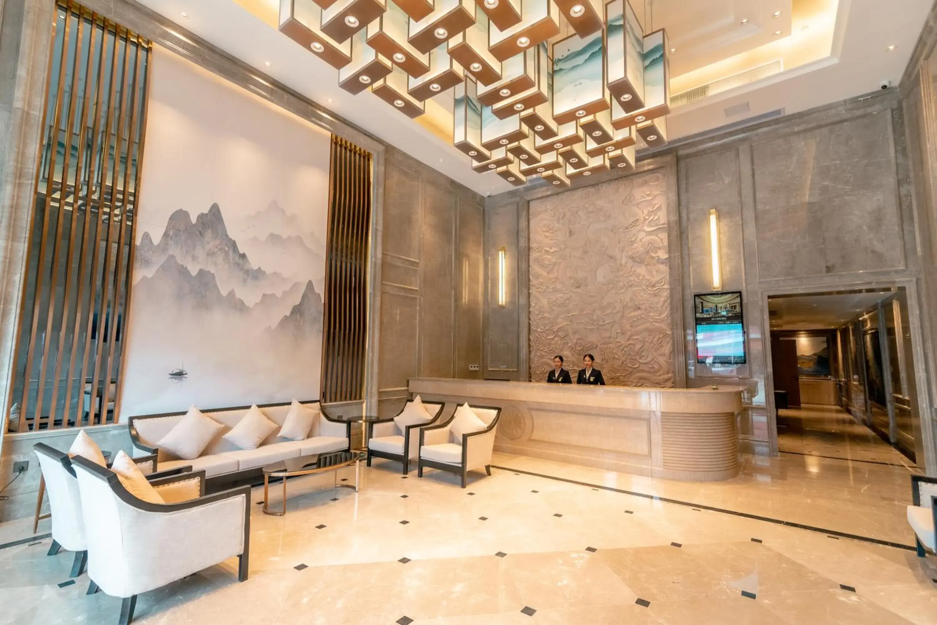 Lobby or reception in ShengDa International Hotel Lobby or reception in ShengDa International Hotel