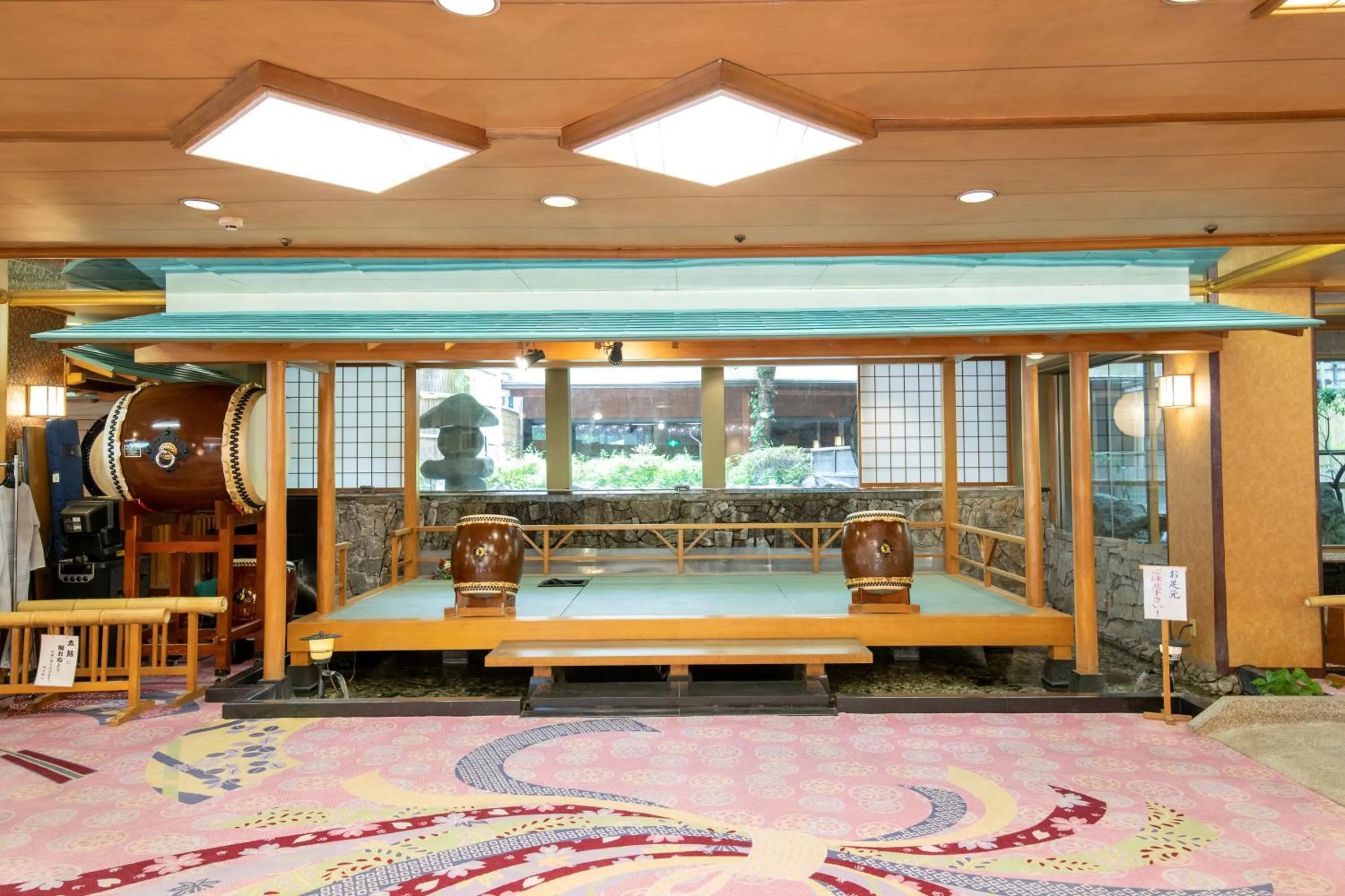Lobby or reception in Mt Fuji Hanayagi no Sho Keizan
