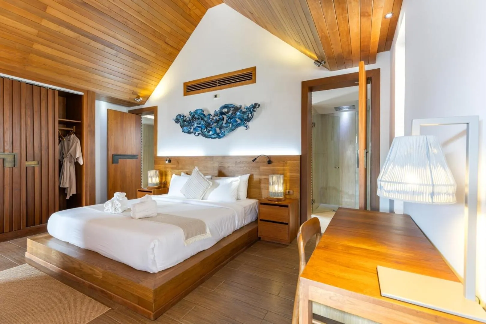 Bed in Zaya Beach Club & Resort