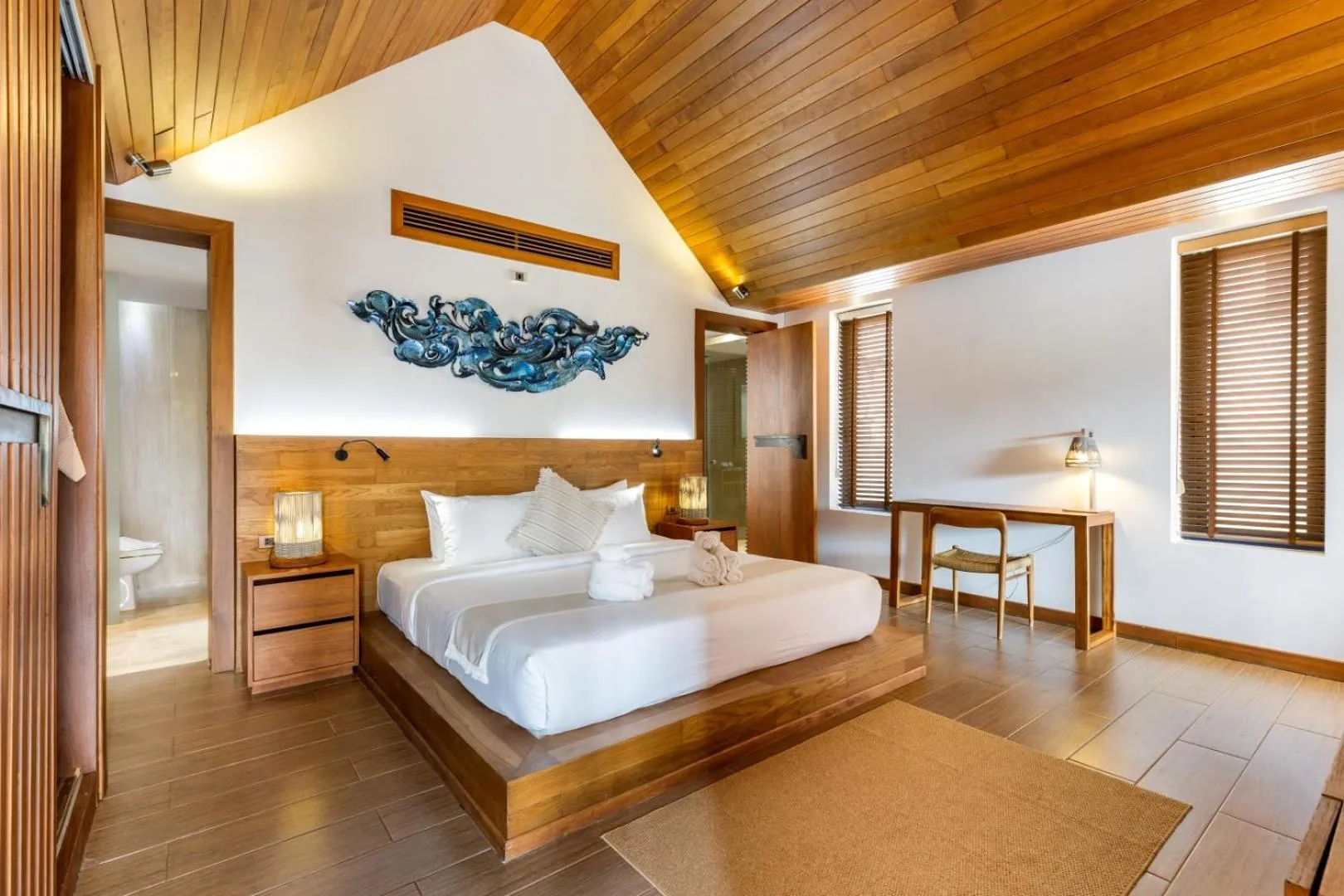 Bed in Zaya Beach Club & Resort