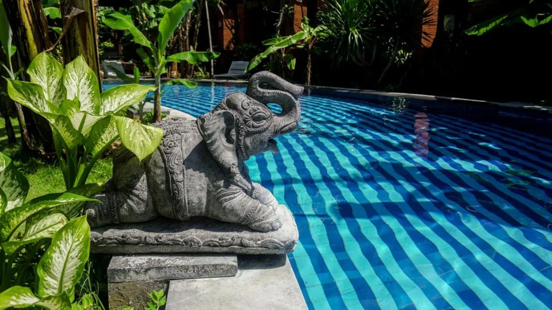Swimming pool in The Janan Villa