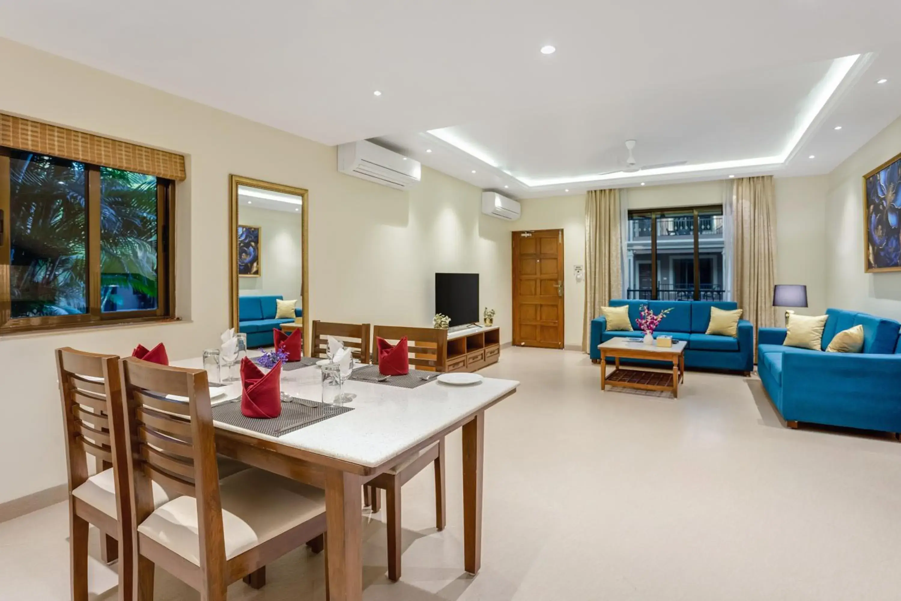Executive Suite Ground Floor - 10% Discount on F&B (15th April 2026 to 30th Sep 2026) in Seashell Suites and Villas - Candolim Goa Executive Suite Ground Floor - 10% Discount on F&B (15th April 2026 to 30th Sep 2026) in Seashell Suites and Villas - Candolim Goa