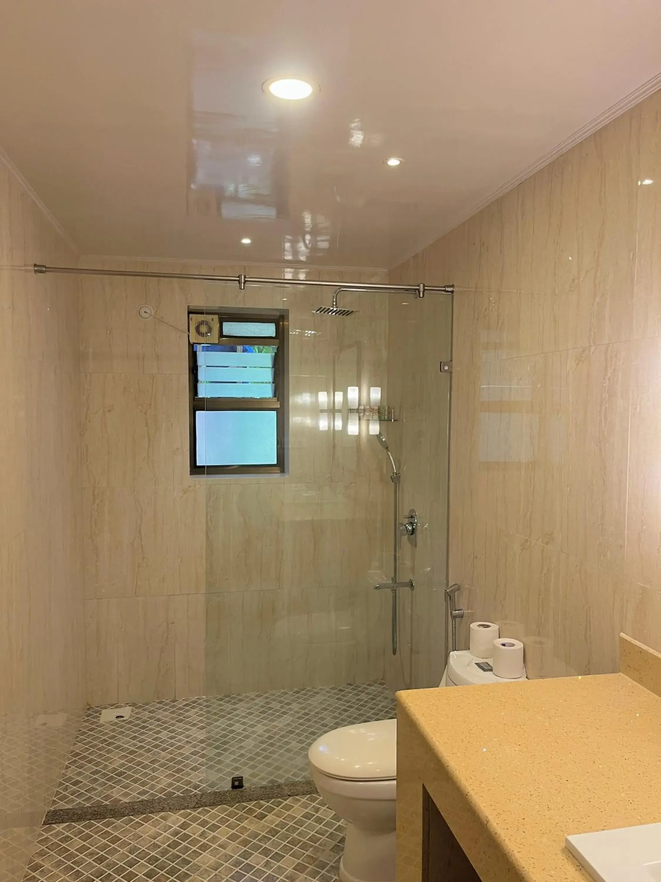 Bathroom in Seashell Suites and Villas- Candolim Goa Bathroom in Seashell Suites and Villas- Candolim Goa