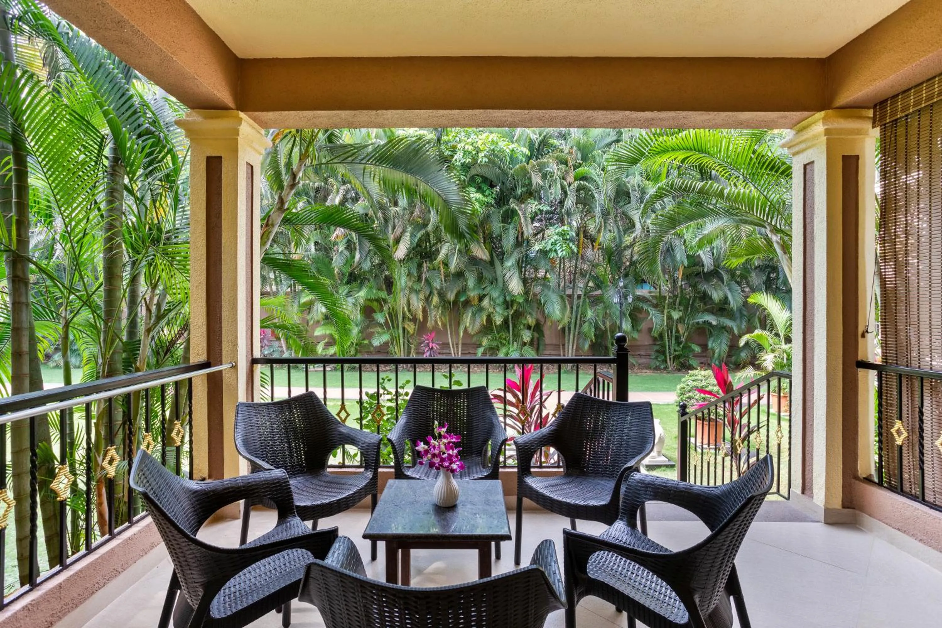 Balcony/Terrace in Seashell Suites and Villas- Candolim Goa