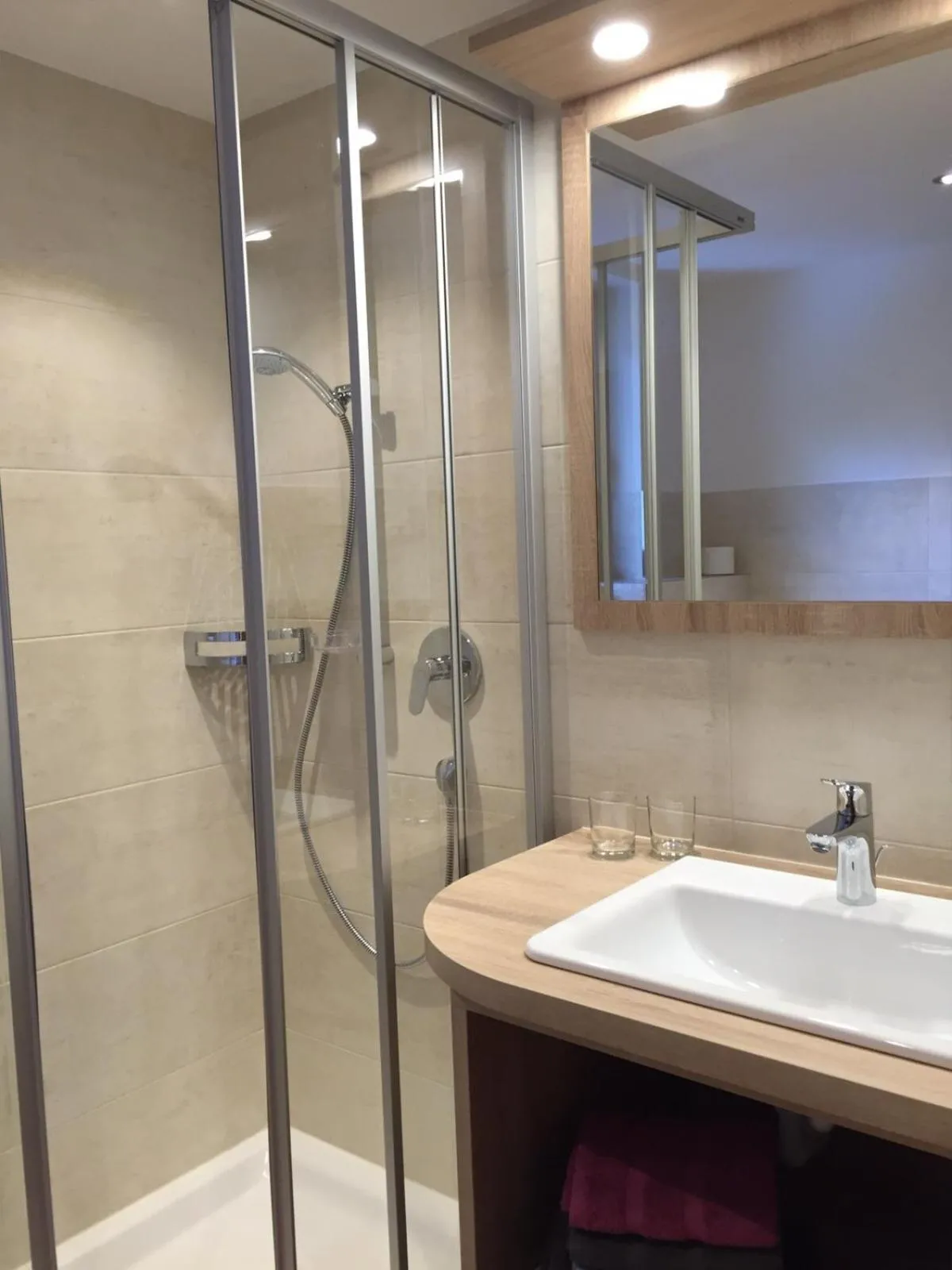 Bathroom in Ferienwohnungen Bailom