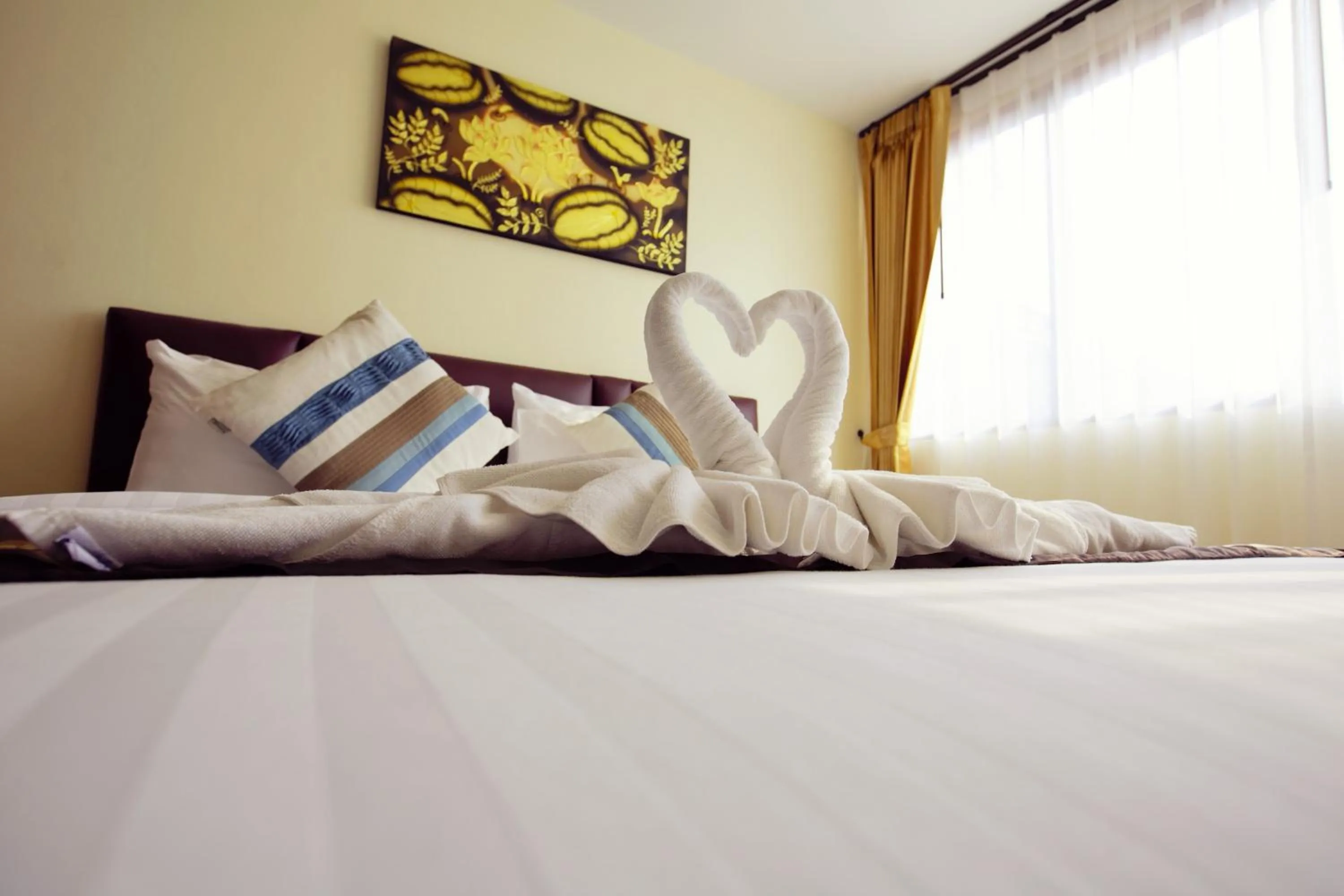 Bed in MD Boutique Hotel