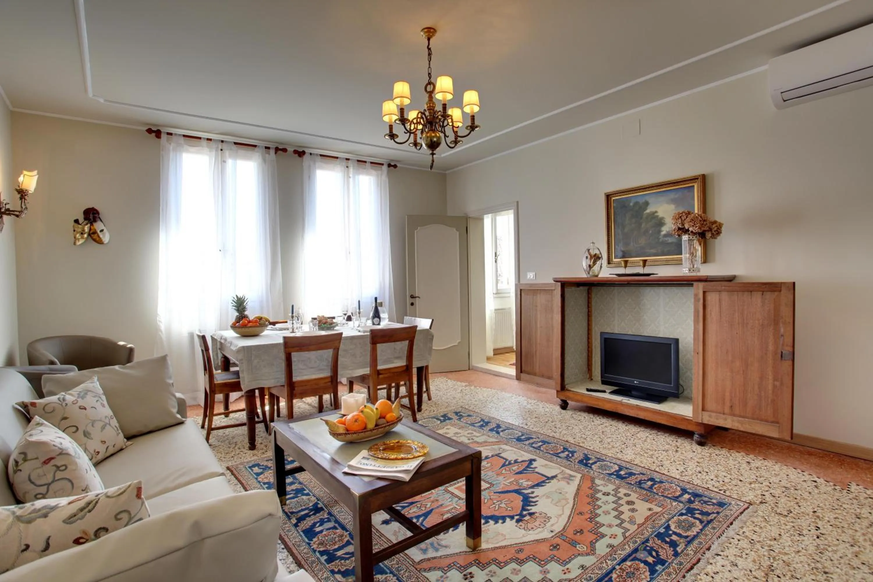 Living room in Canale