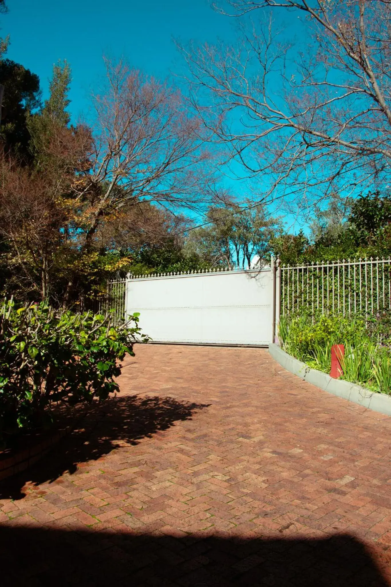 Facade/entrance in Southern Light Country House Facade/entrance in Southern Light Country House