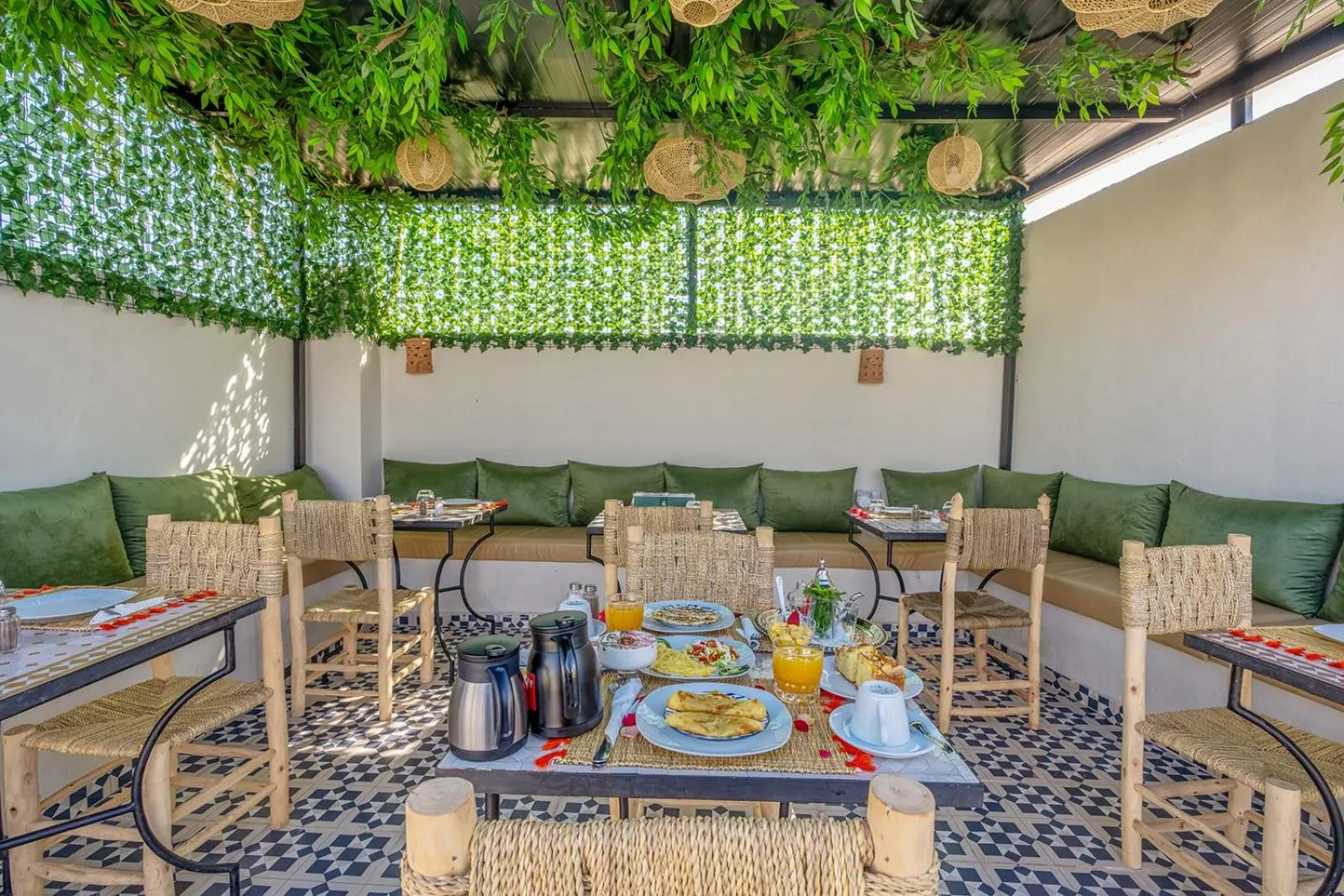 Restaurant/places to eat in Riad Jabador De Marrakech