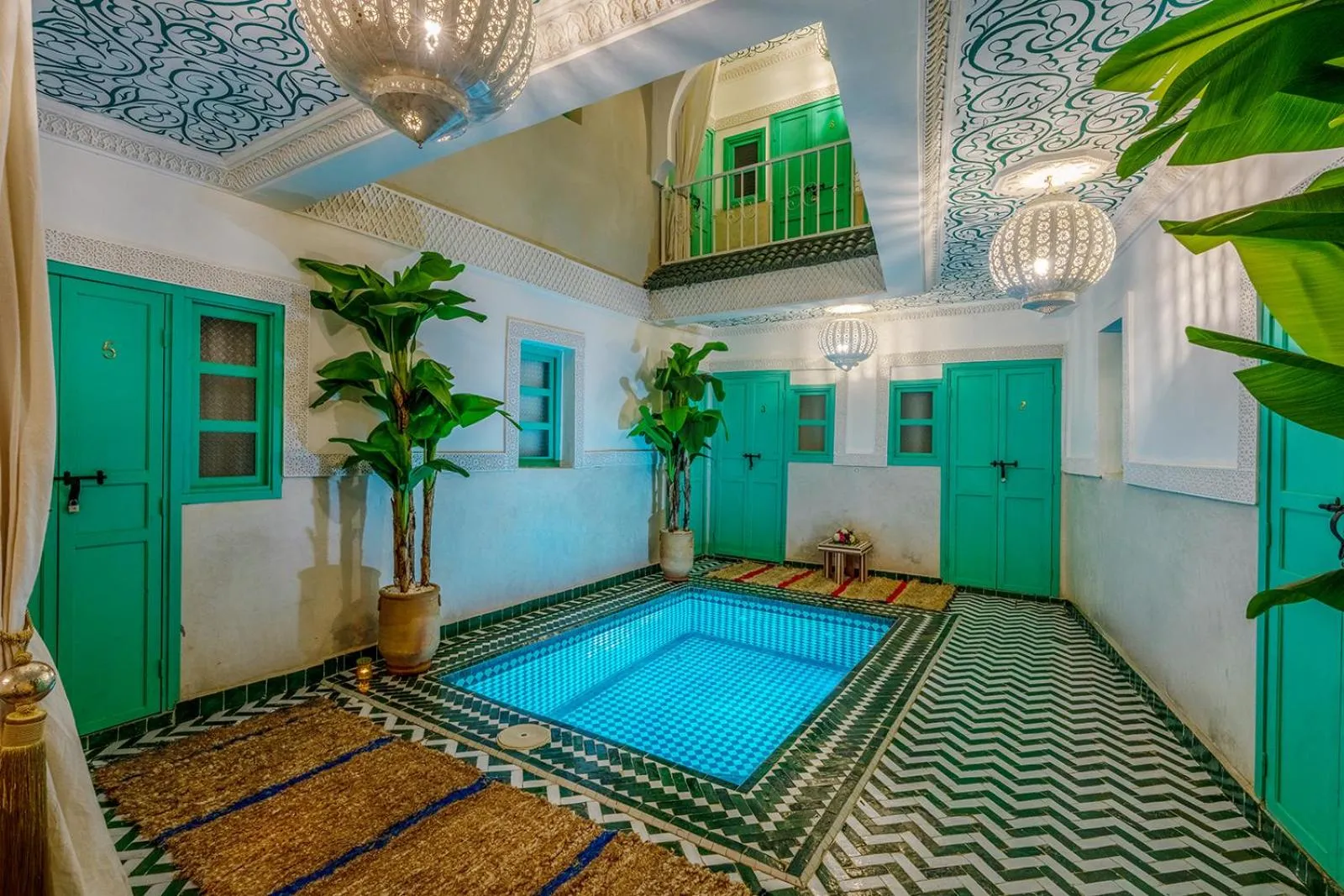 Swimming pool in Riad Jabador De Marrakech