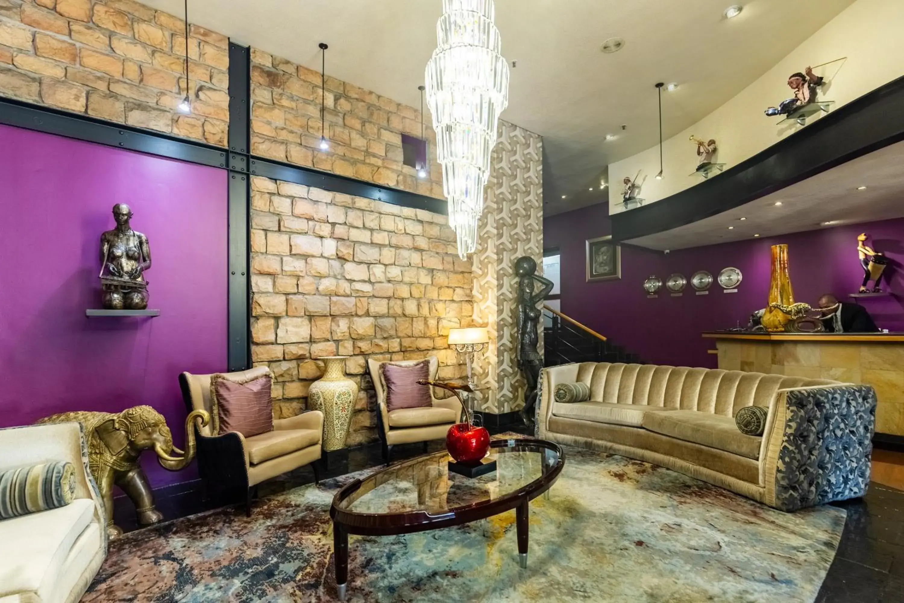 Lobby or reception in Cape Town Lodge Hotel Lobby or reception in Cape Town Lodge Hotel