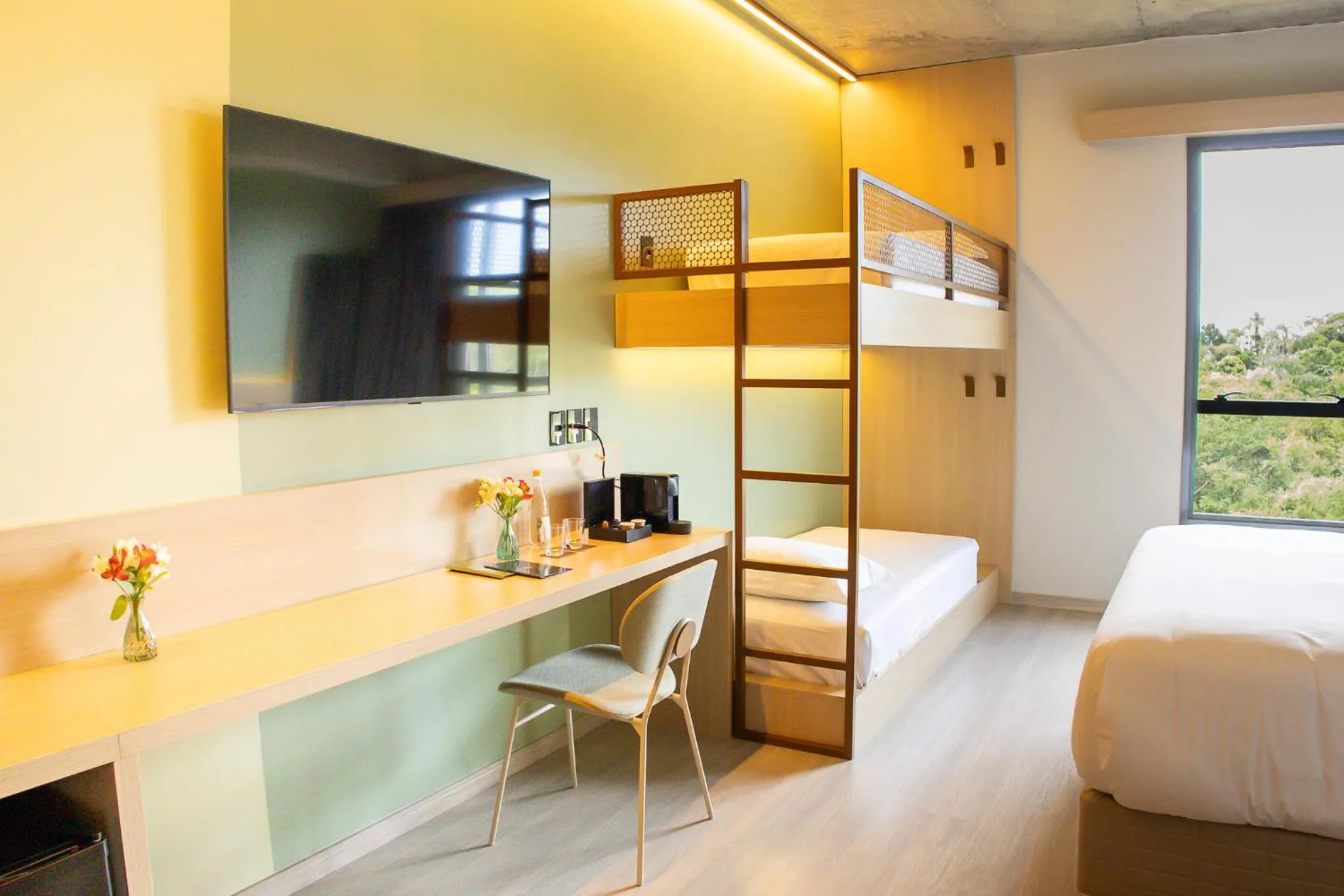 Bed in Liwe Hotels