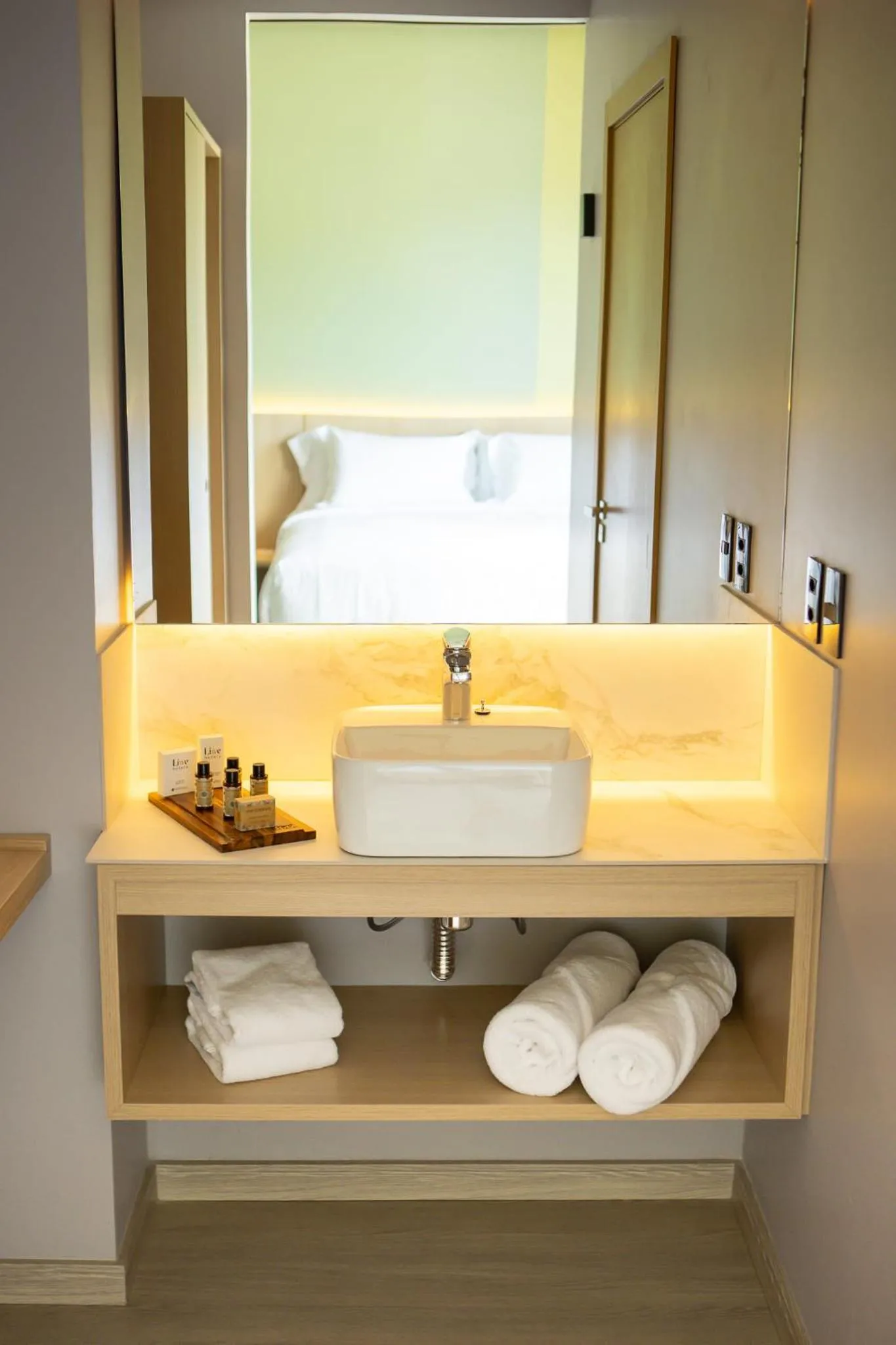Bathroom in Liwe Hotels