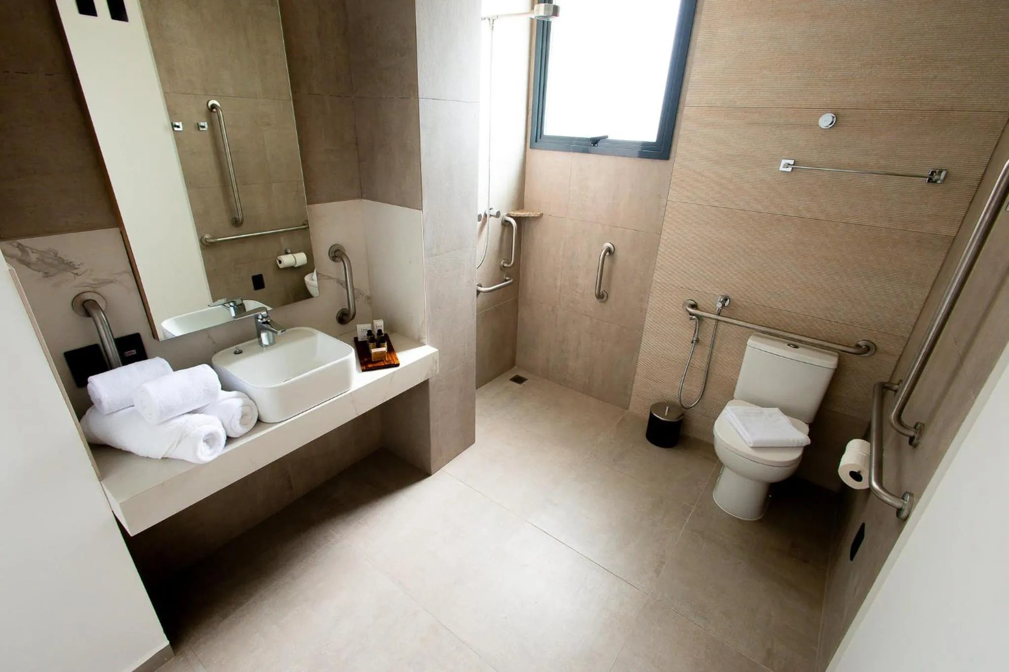 Bathroom in Liwe Hotels