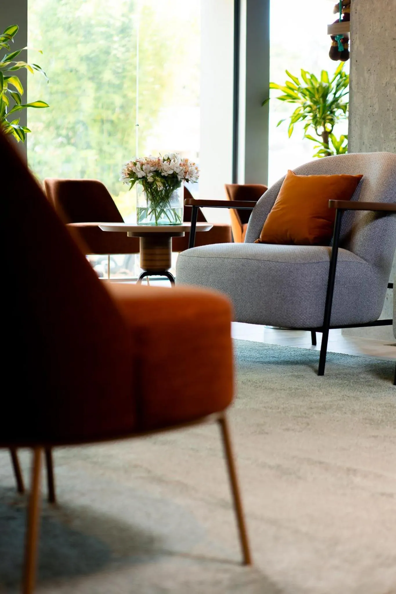 Seating area in Liwe Hotels