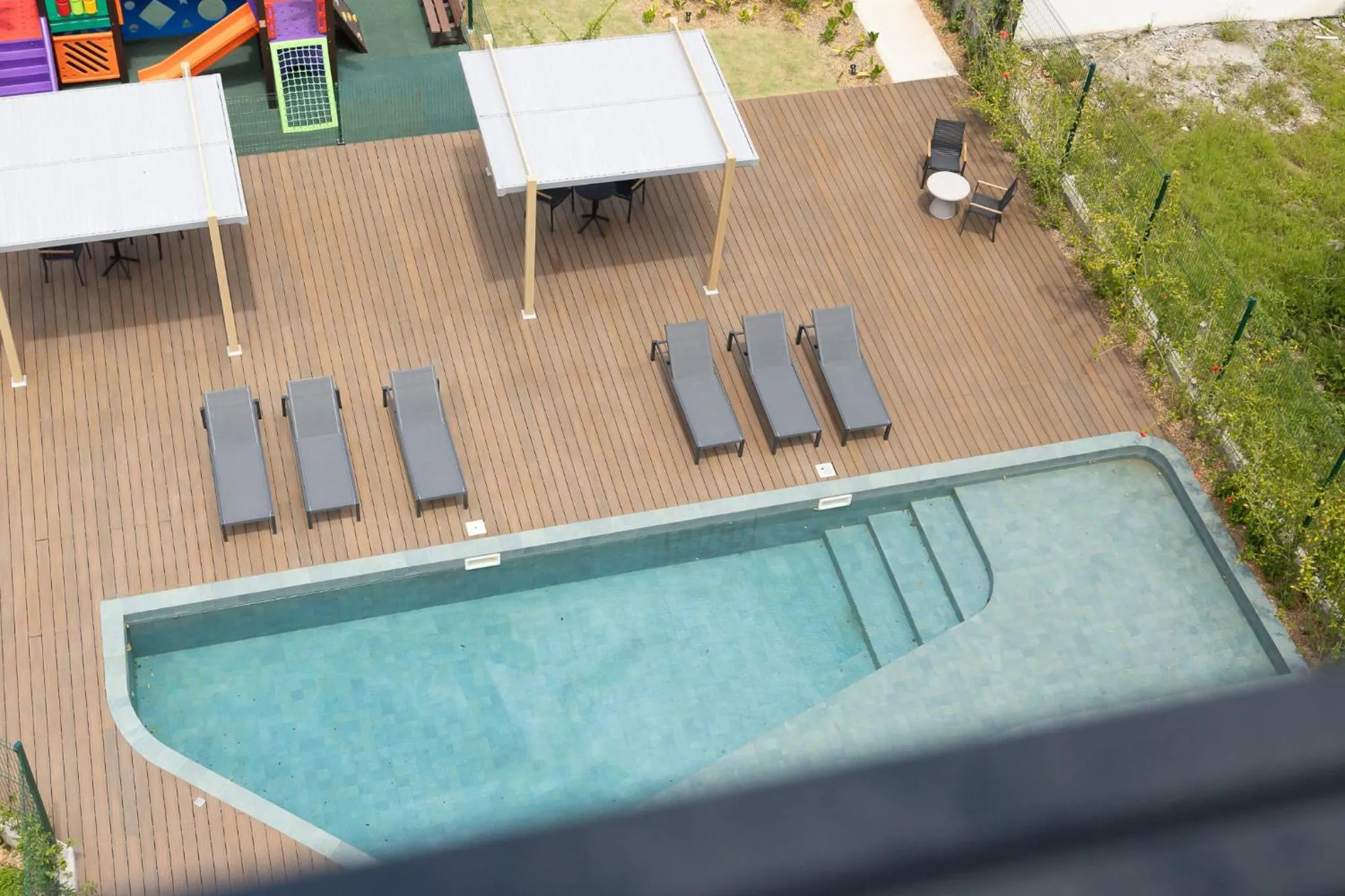 Pool view in Liwe Hotels