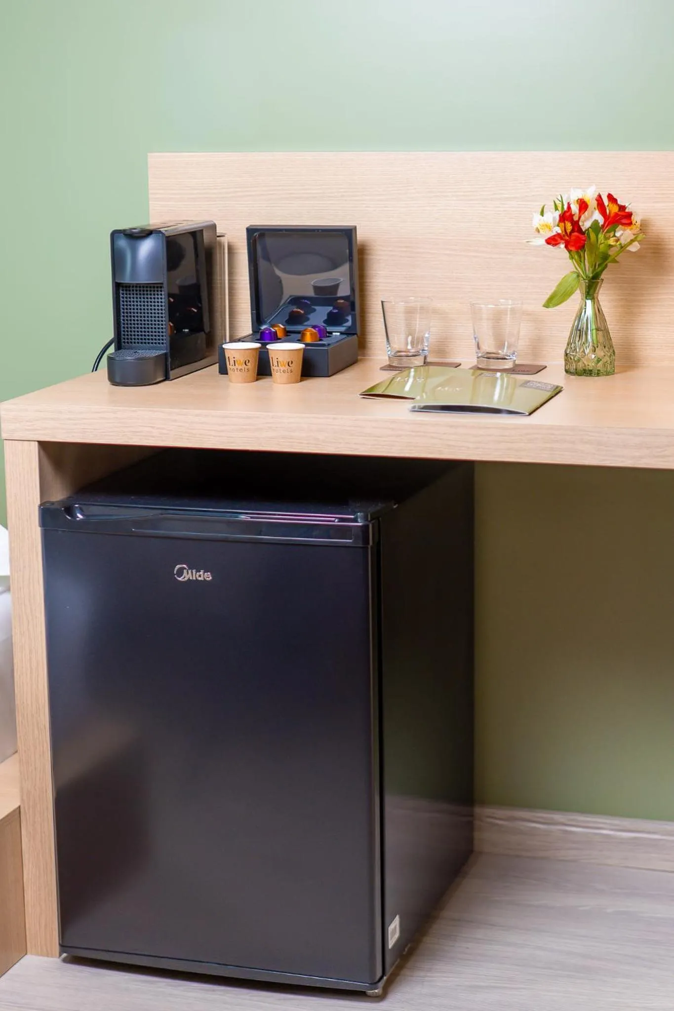 Coffee/tea facilities in Liwe Hotels