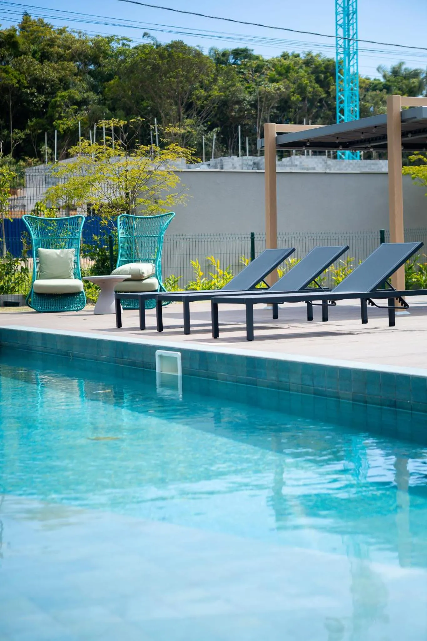 Pool view in Liwe Hotels