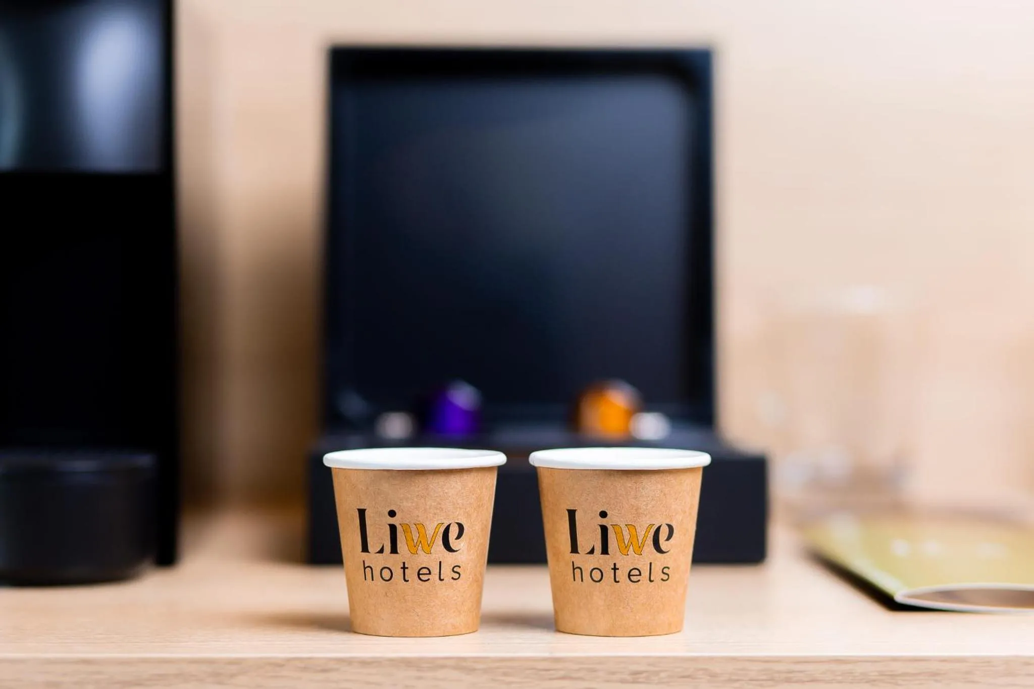 Coffee/tea facilities in Liwe Hotels