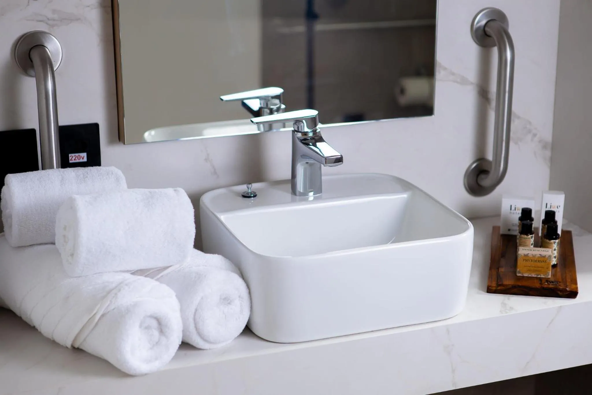 Bathroom in Liwe Hotels