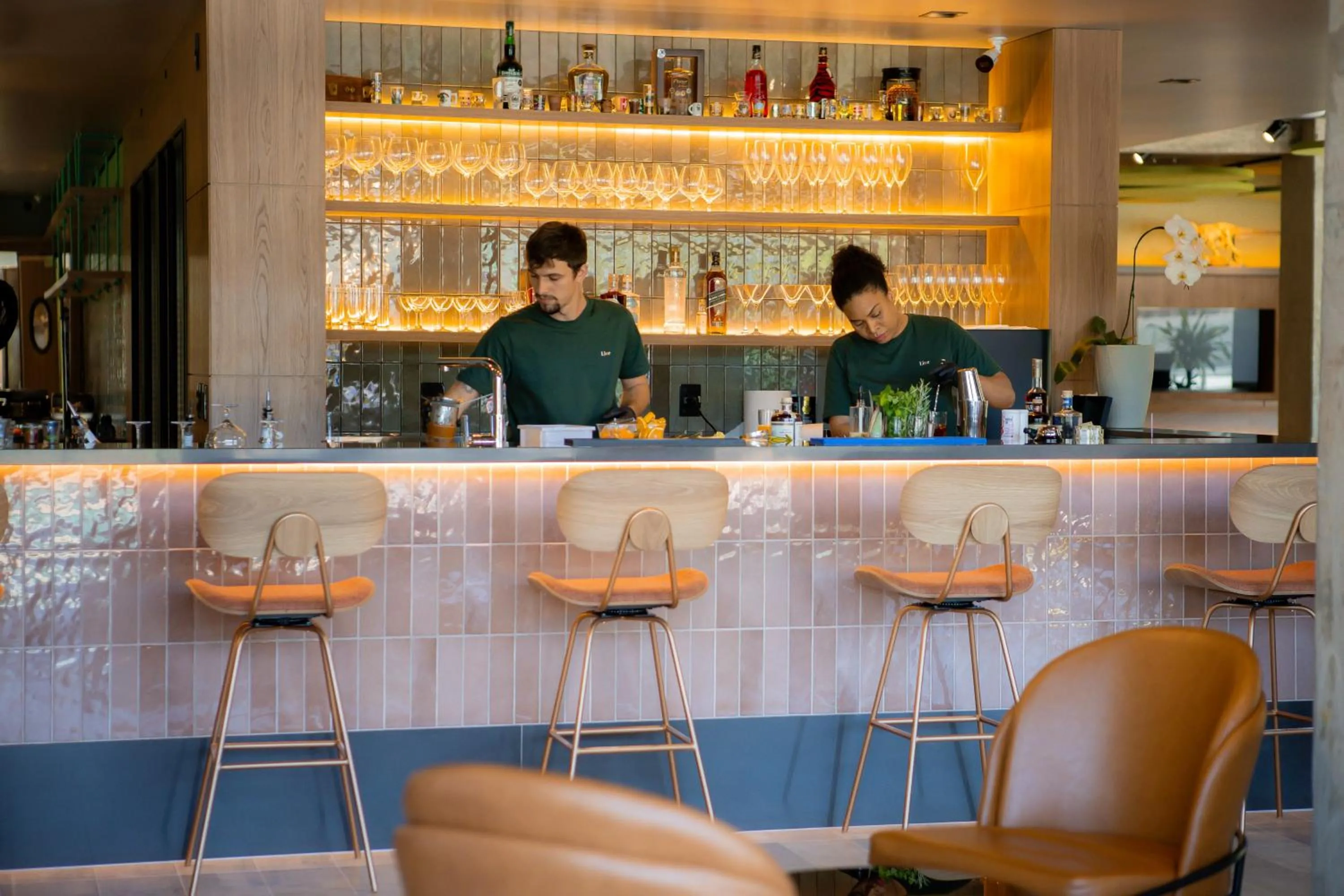 Lounge or bar in Liwe Hotels